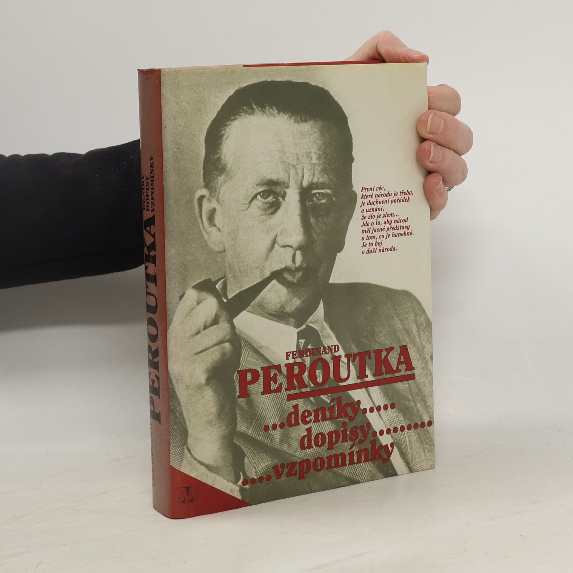 Ferdinand Peroutka Ferdinand Peroutka : deníky, dopisy, vzpomínky