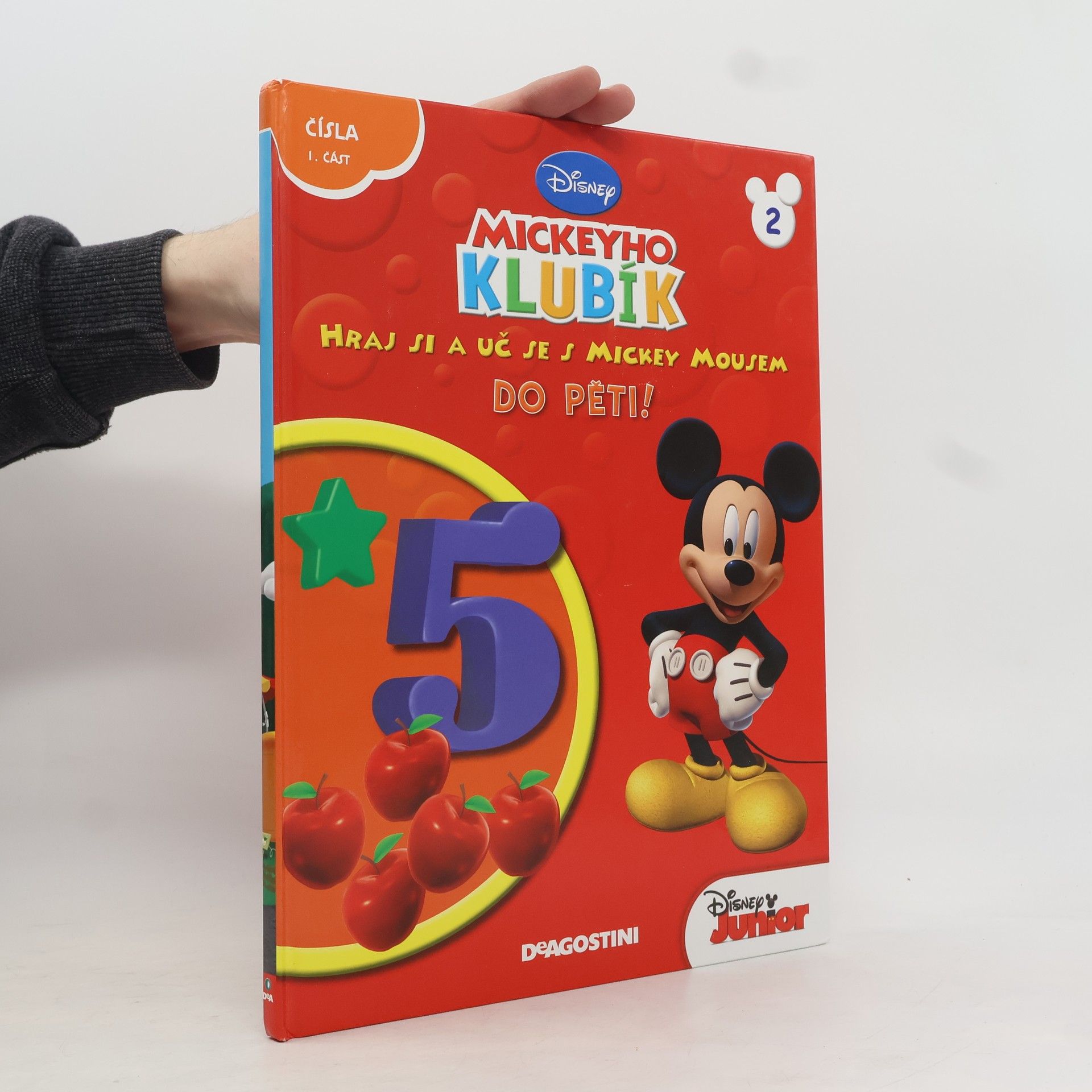 Various authors Hraj si a uč se s Mickey Mousem 2. Do pěti!