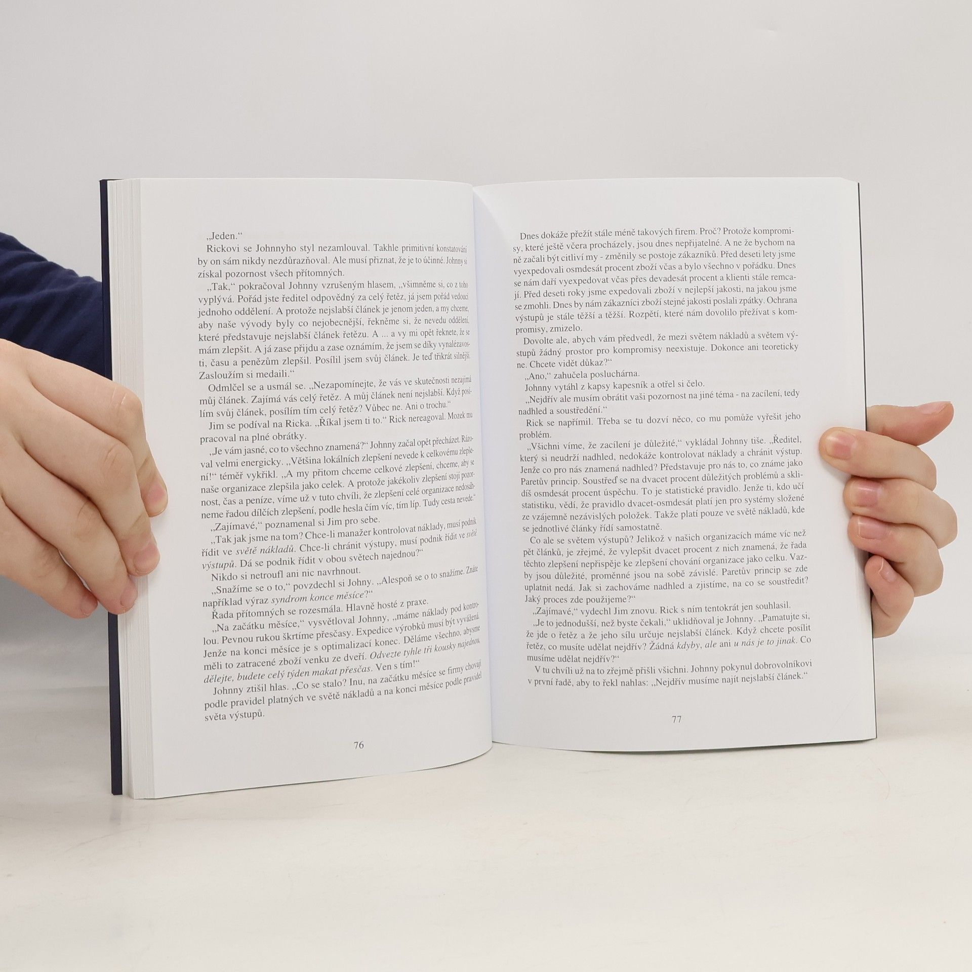 Eliyahu M. Goldratt Kritický řetěz