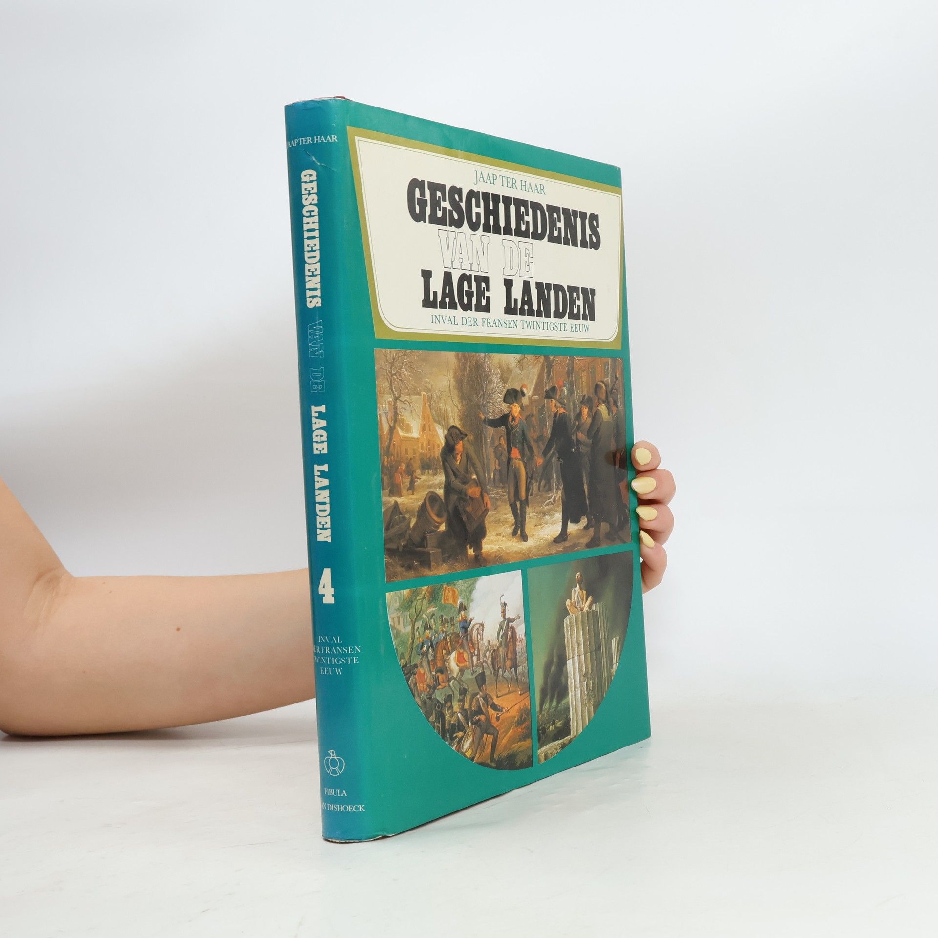 Jaap ter Haar Geschiedenis der Lage Landen met illustraties van Rien Poortvliet. Deel 4