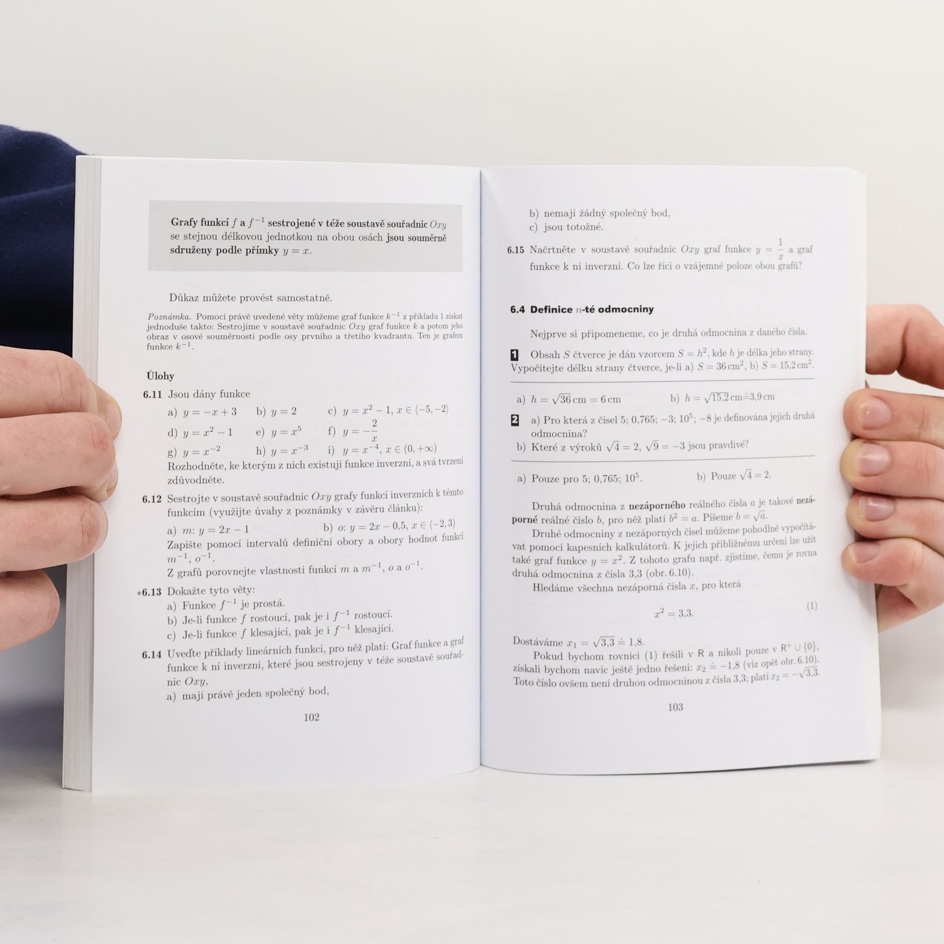 Oldřich Odvárko Matematika pro gymnázia. Funkce