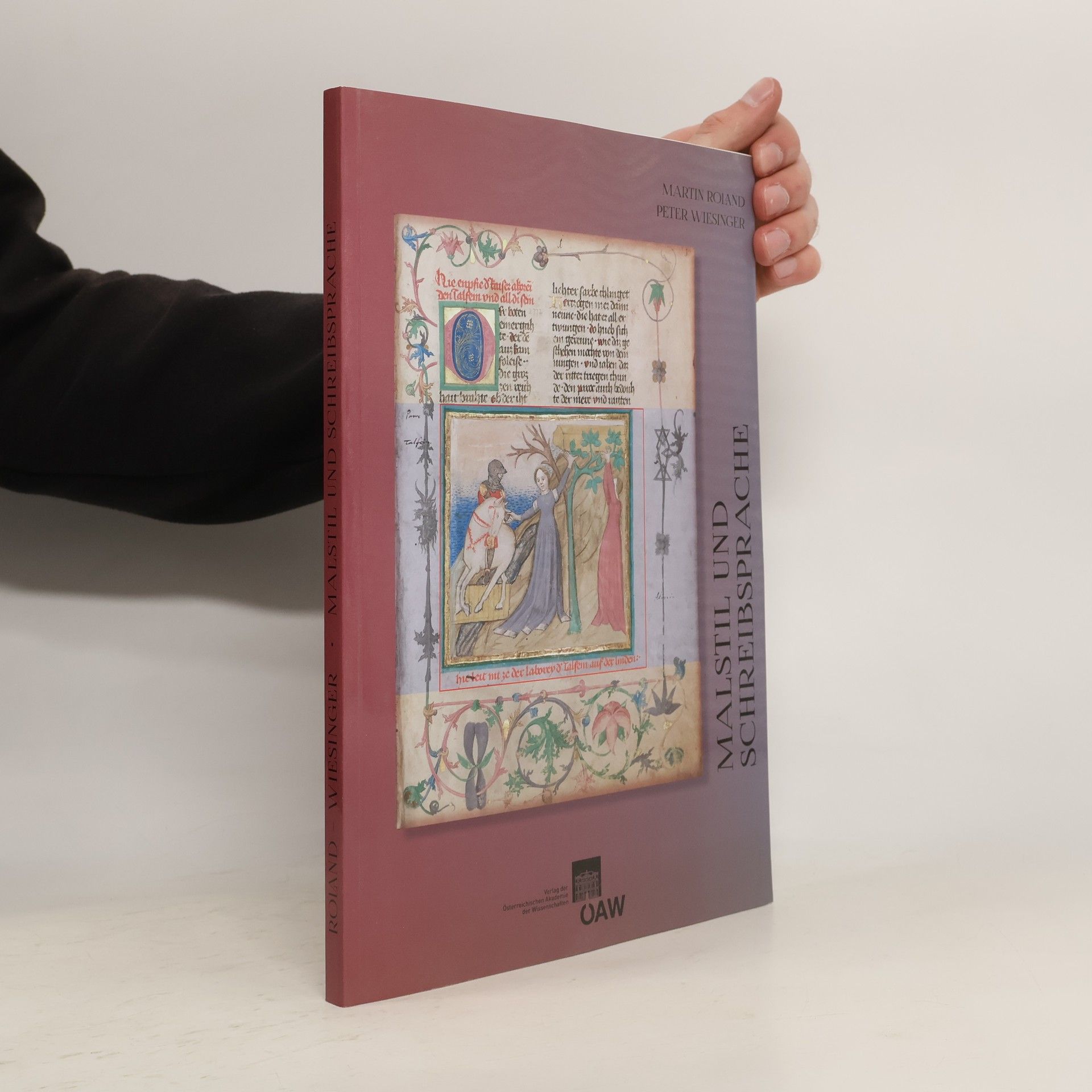 Martin Roland Malstil und Schreibsprache