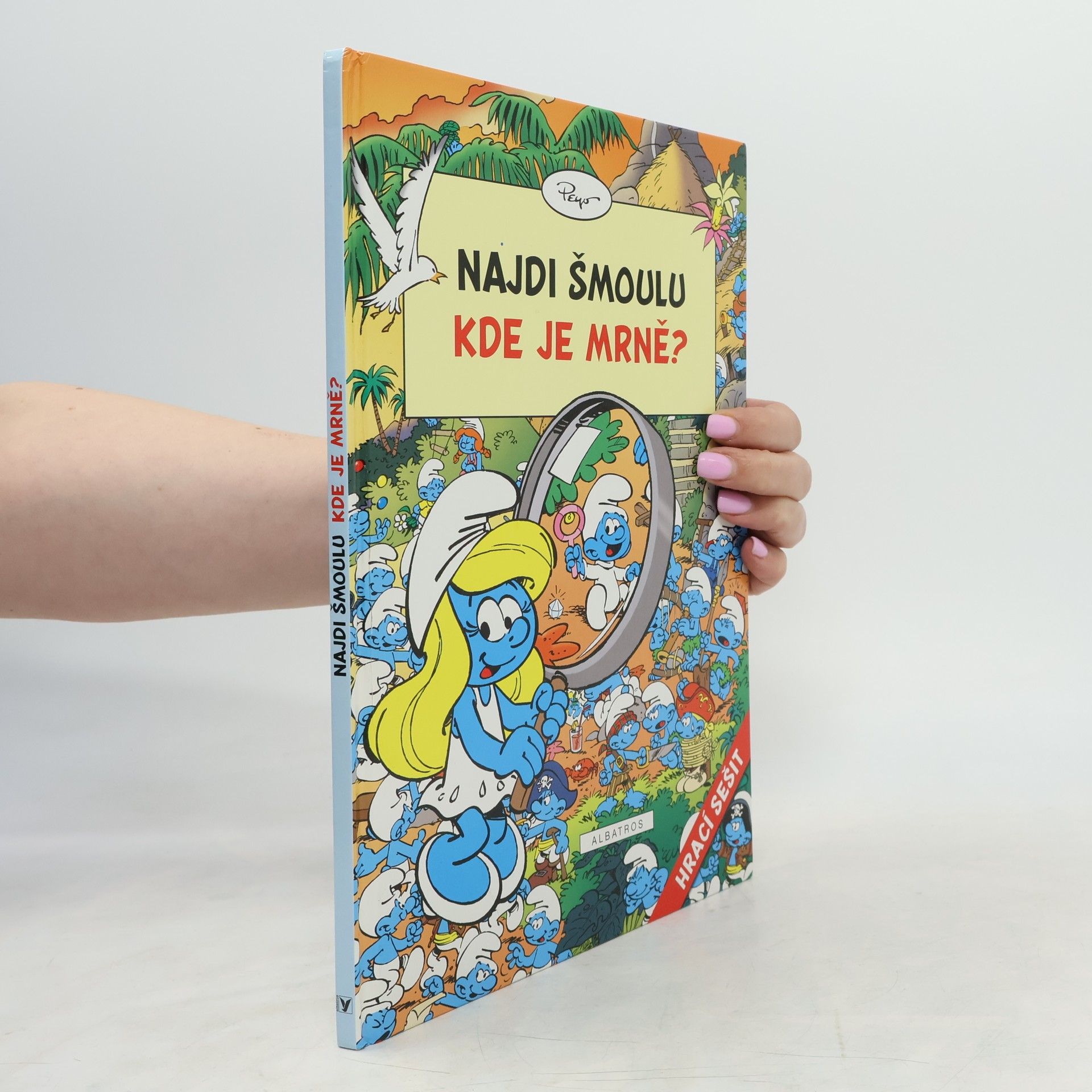 Kolektiv autorů Najdi šmoulu - Kde je mrně?