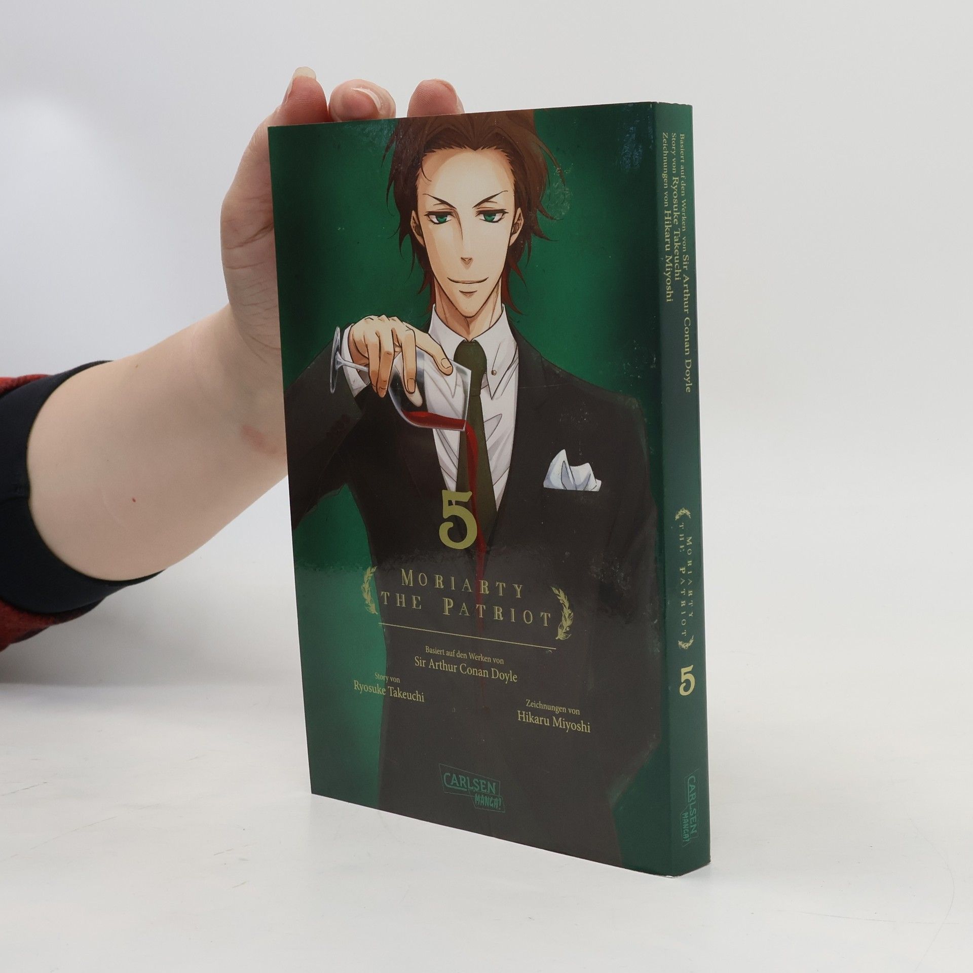 Ryōsuke Takeuchi Moriarty the patriot 5