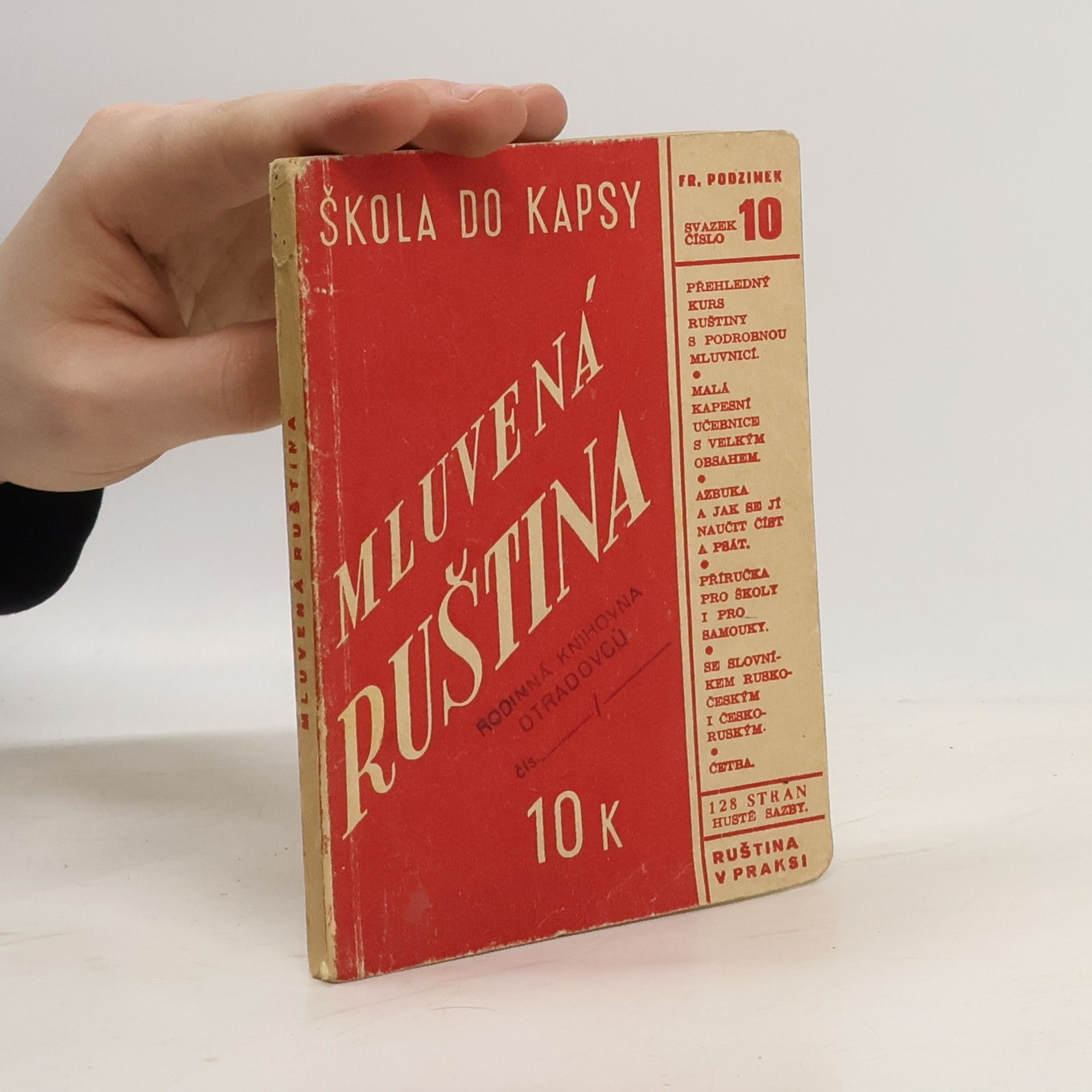 František Podzimek Mluvená ruština. Rusky v praksi.