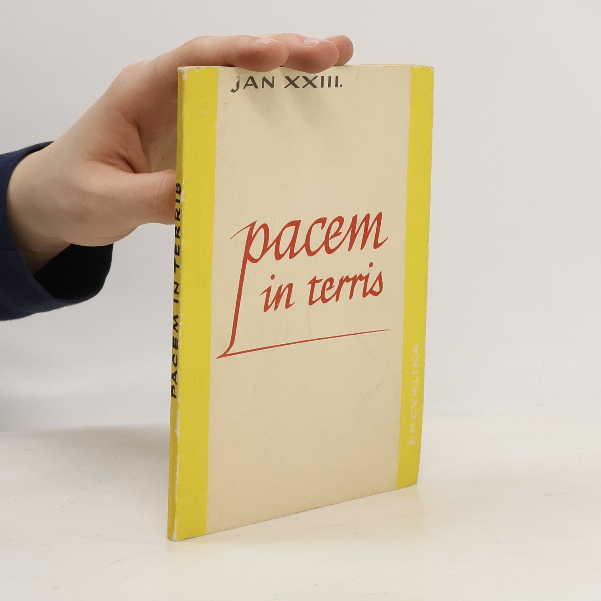 papež Jan XXIII. Pacem in terris. Mír na zemi