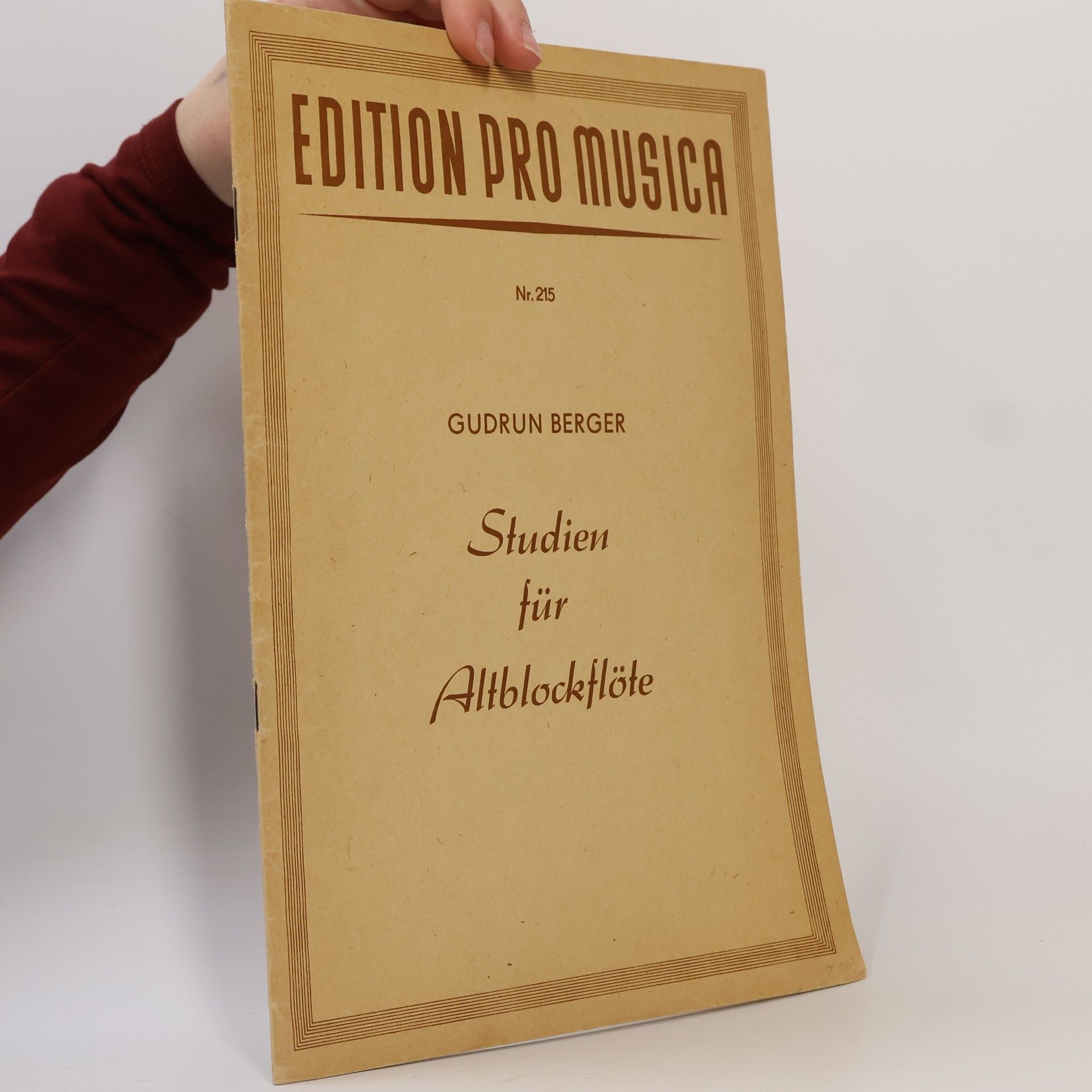 Studien für Altblockflöte