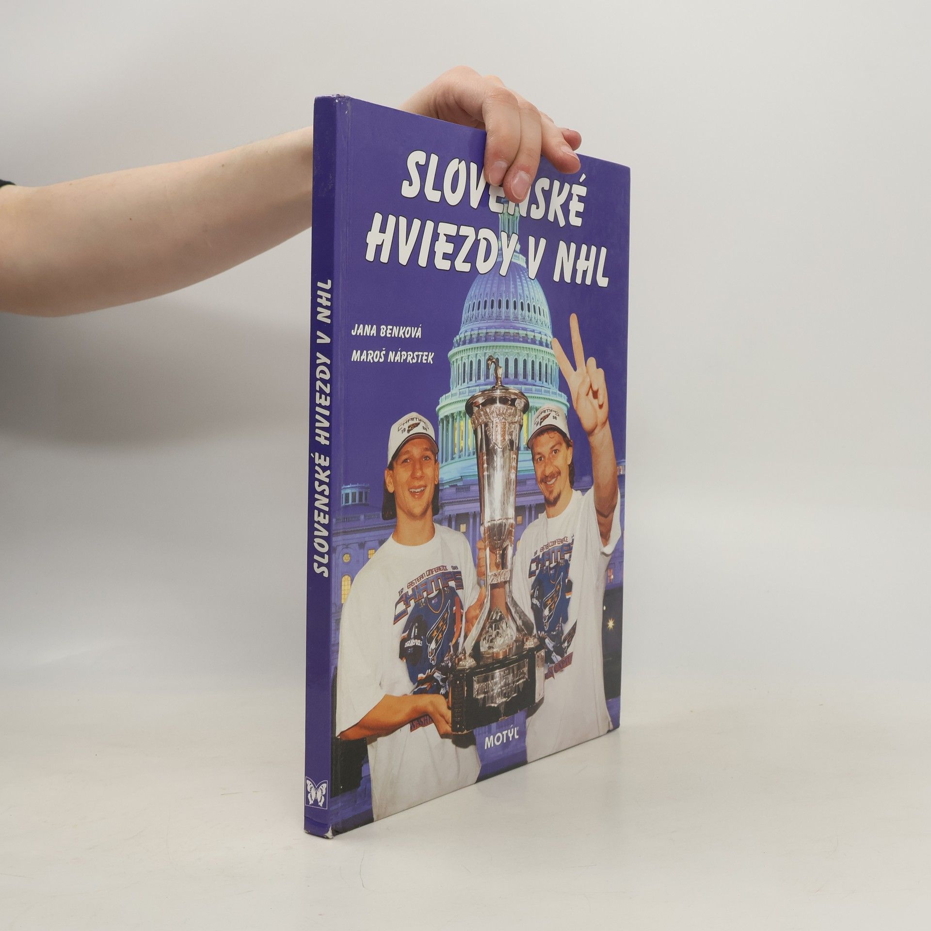 Maroš Náprstek Jana Benková Slovenské hviezdy v NHL