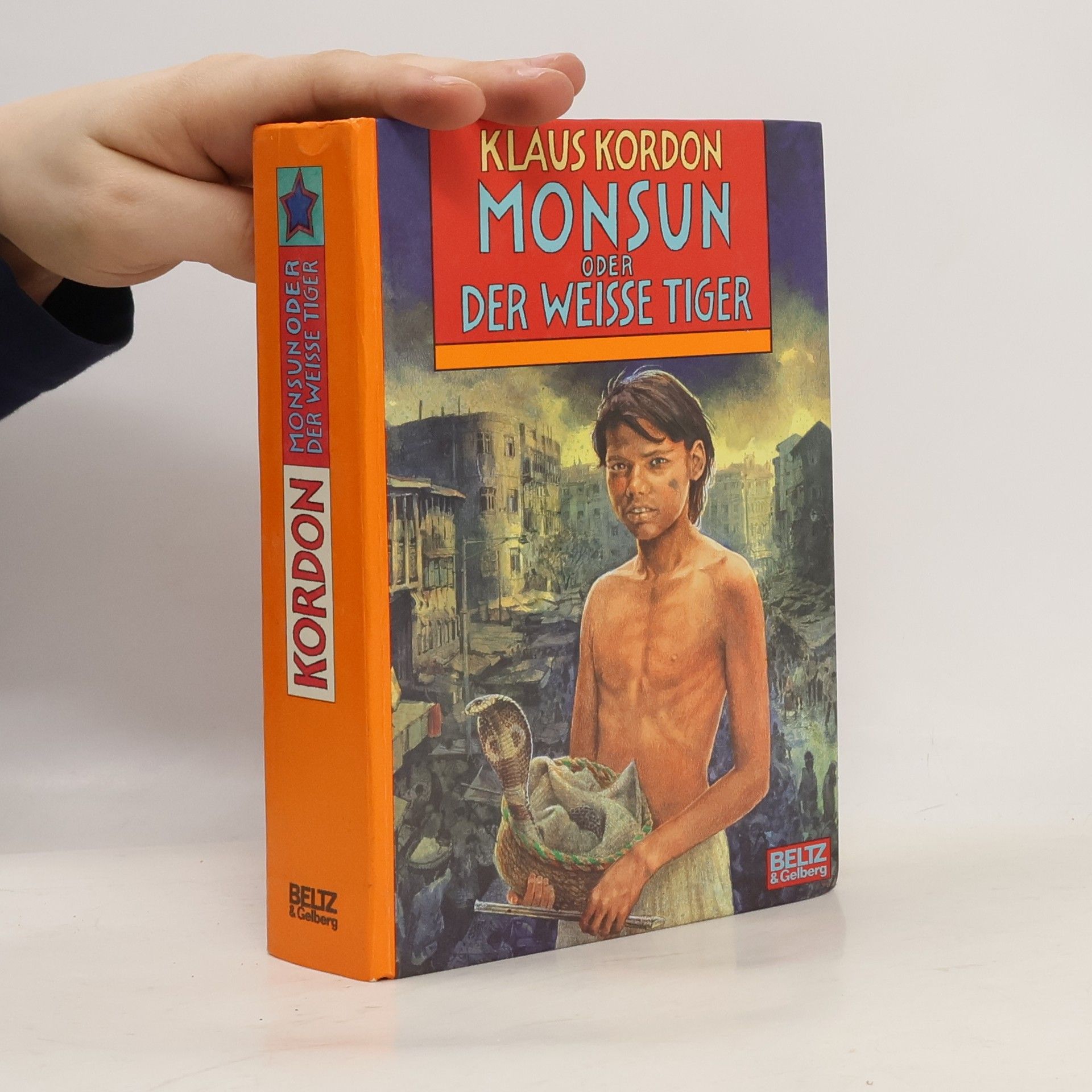 Klaus Kordon Monsun oder der weisse Tiger