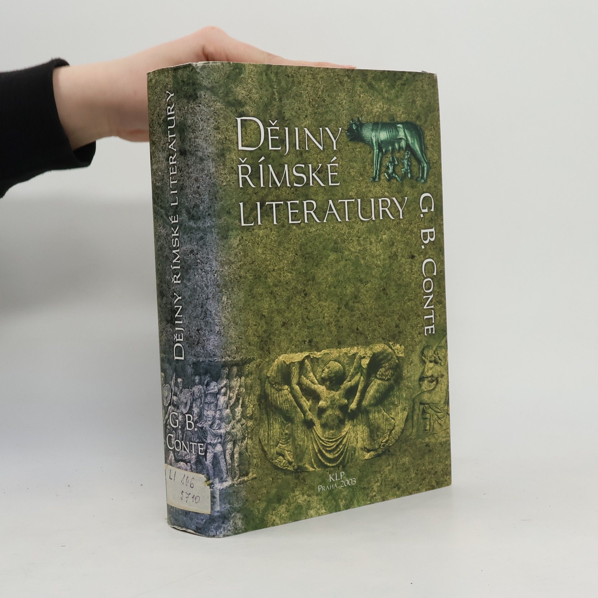 Gian Biagio Conte Dějiny římské literatury