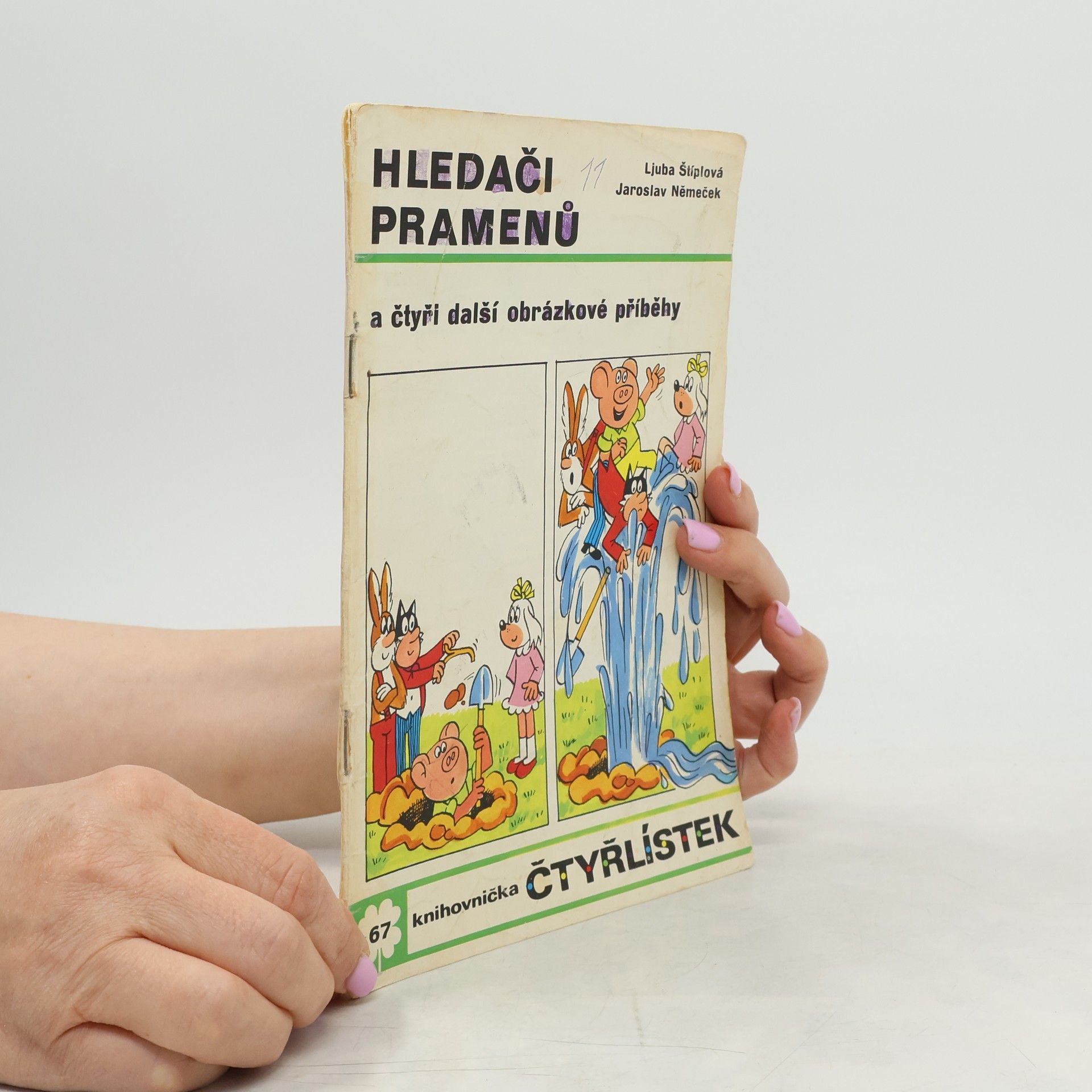 Jaroslav Němeček Čtyřlístek 67. Hledači pramenů