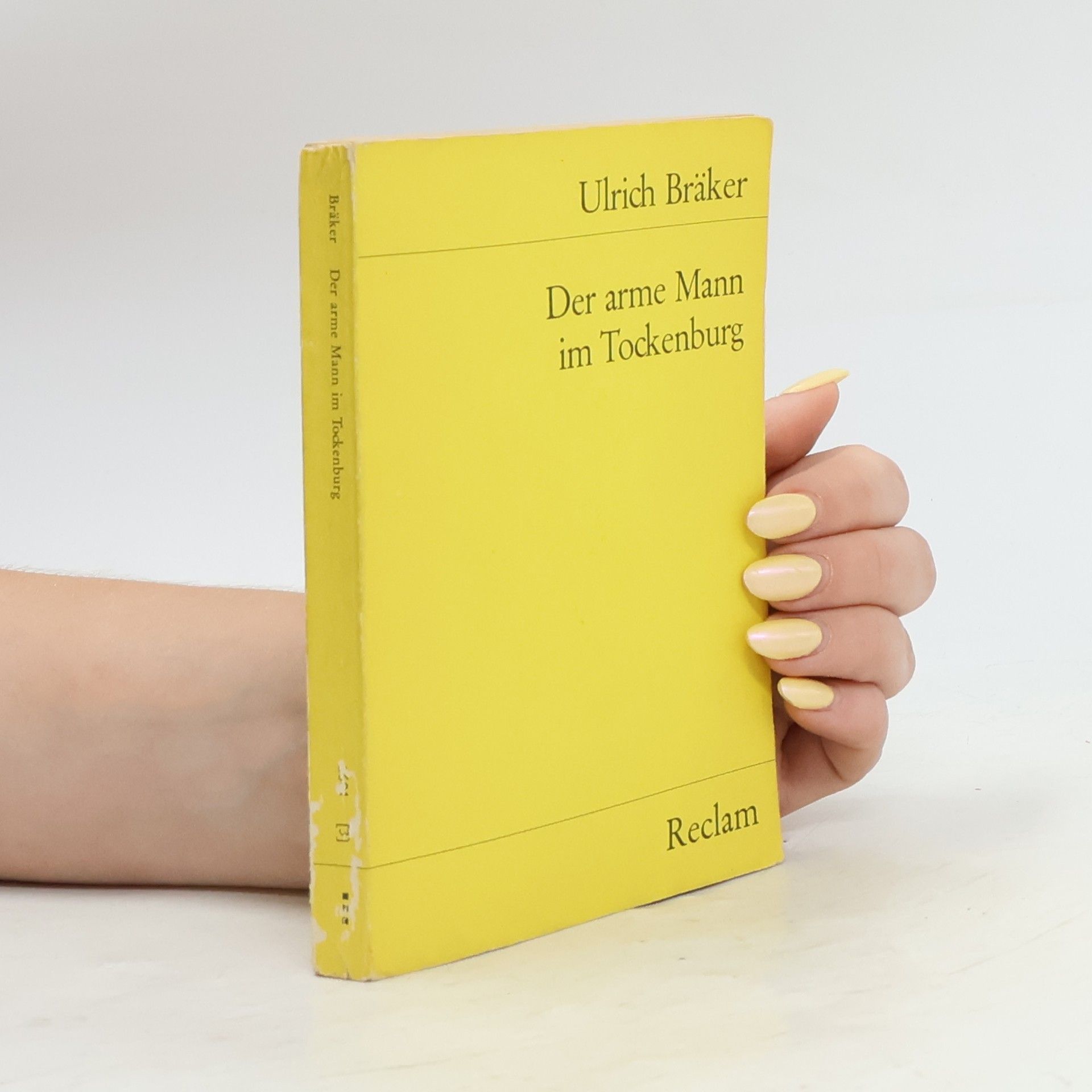 Ulrich Bräker Lebensgeschichte und natürliche Ebenteuer des armen Mannes im Tockenburg