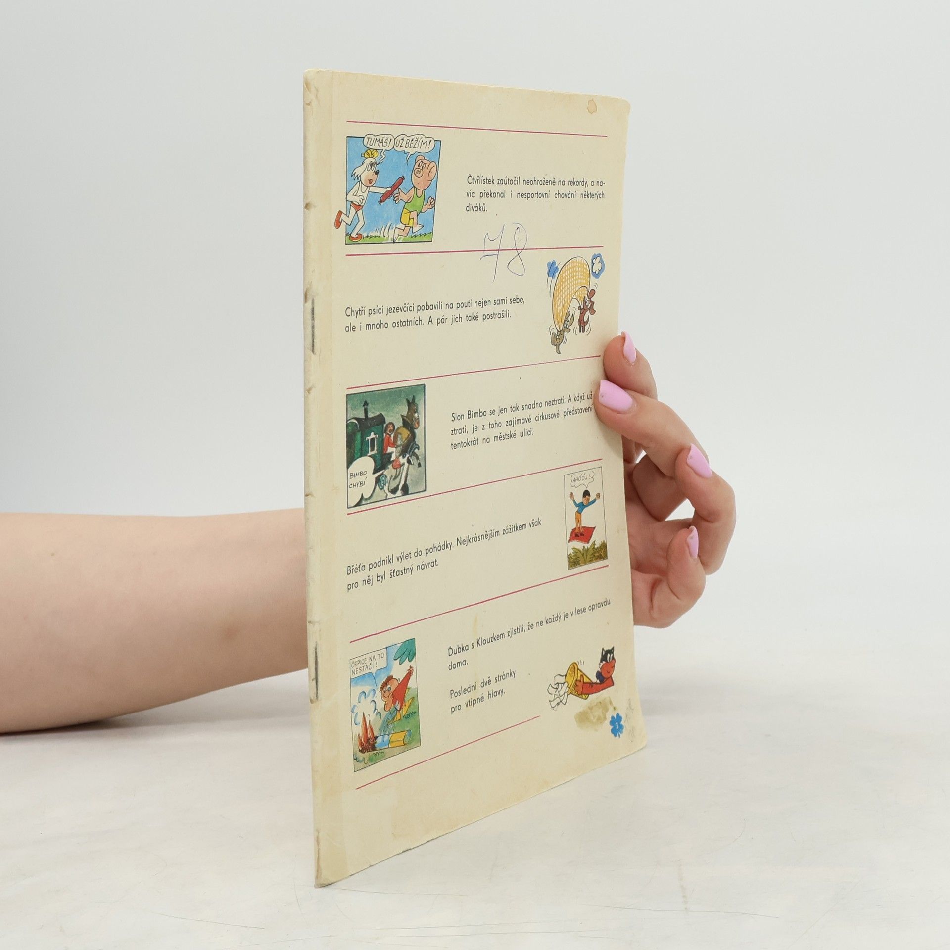 Various authors Čtyřlístek 78. Lovci rekordů