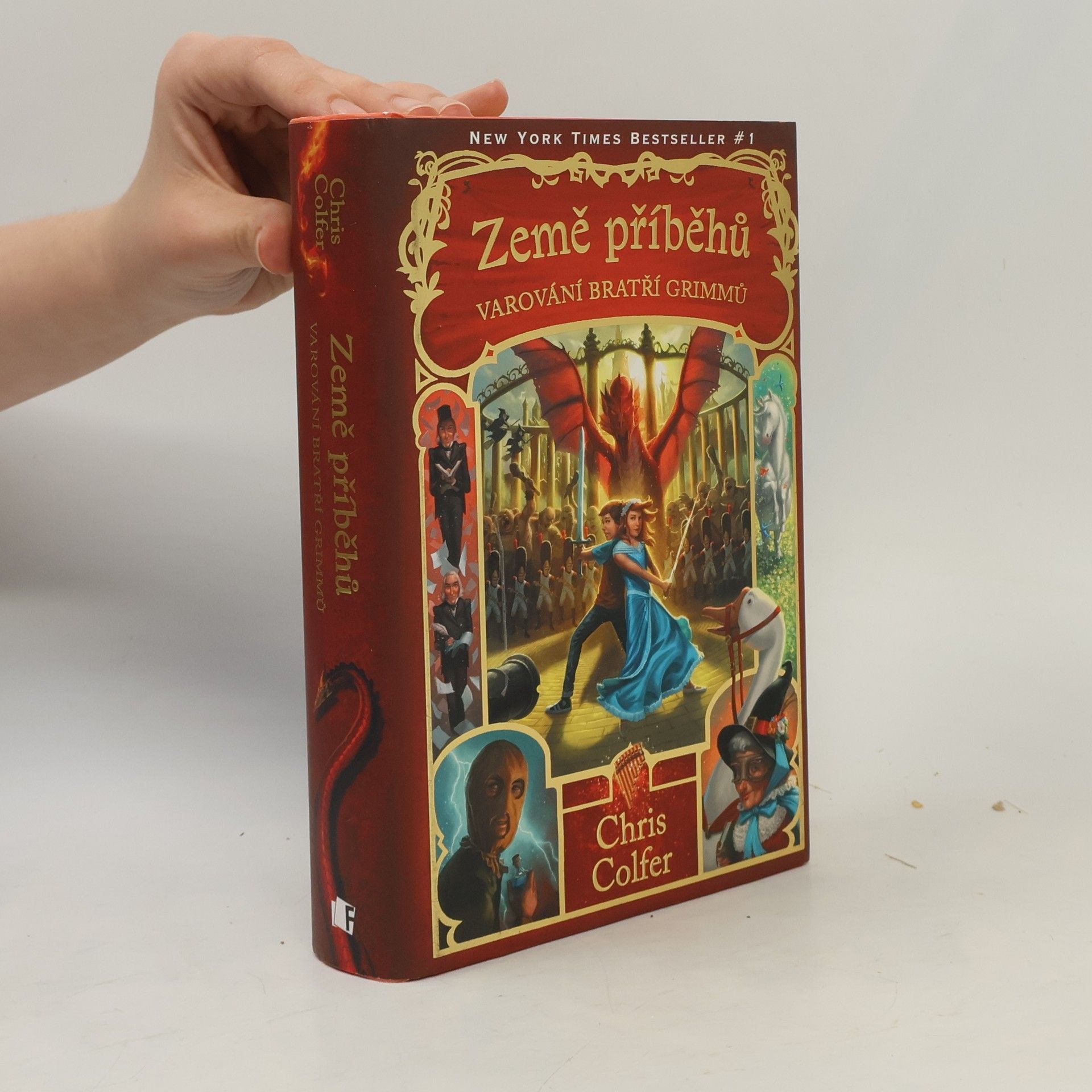 Chris Colfer Země příběhů. Varování bratří Grimmů