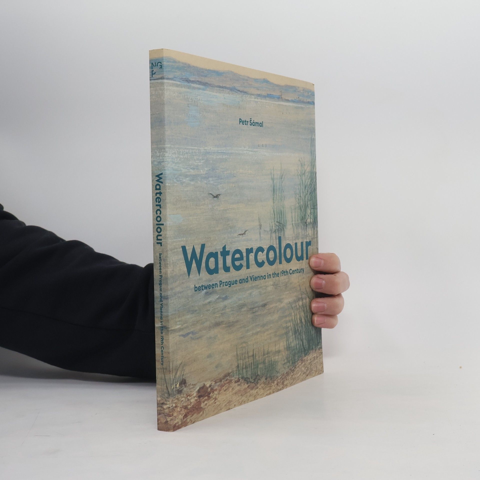 Petr Šámal Watercolour Between Prague and Vienna in the 19th Century