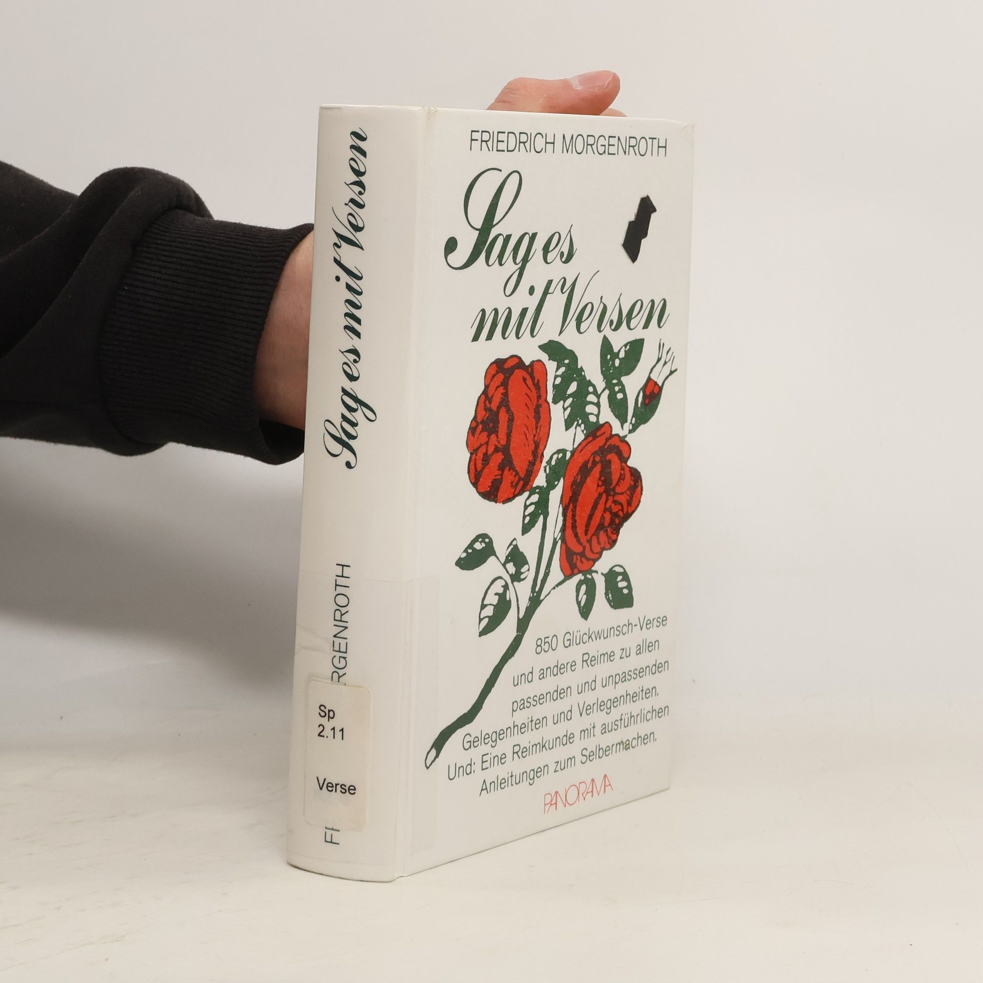 Friedrich Morgenroth Sag es mit Versen