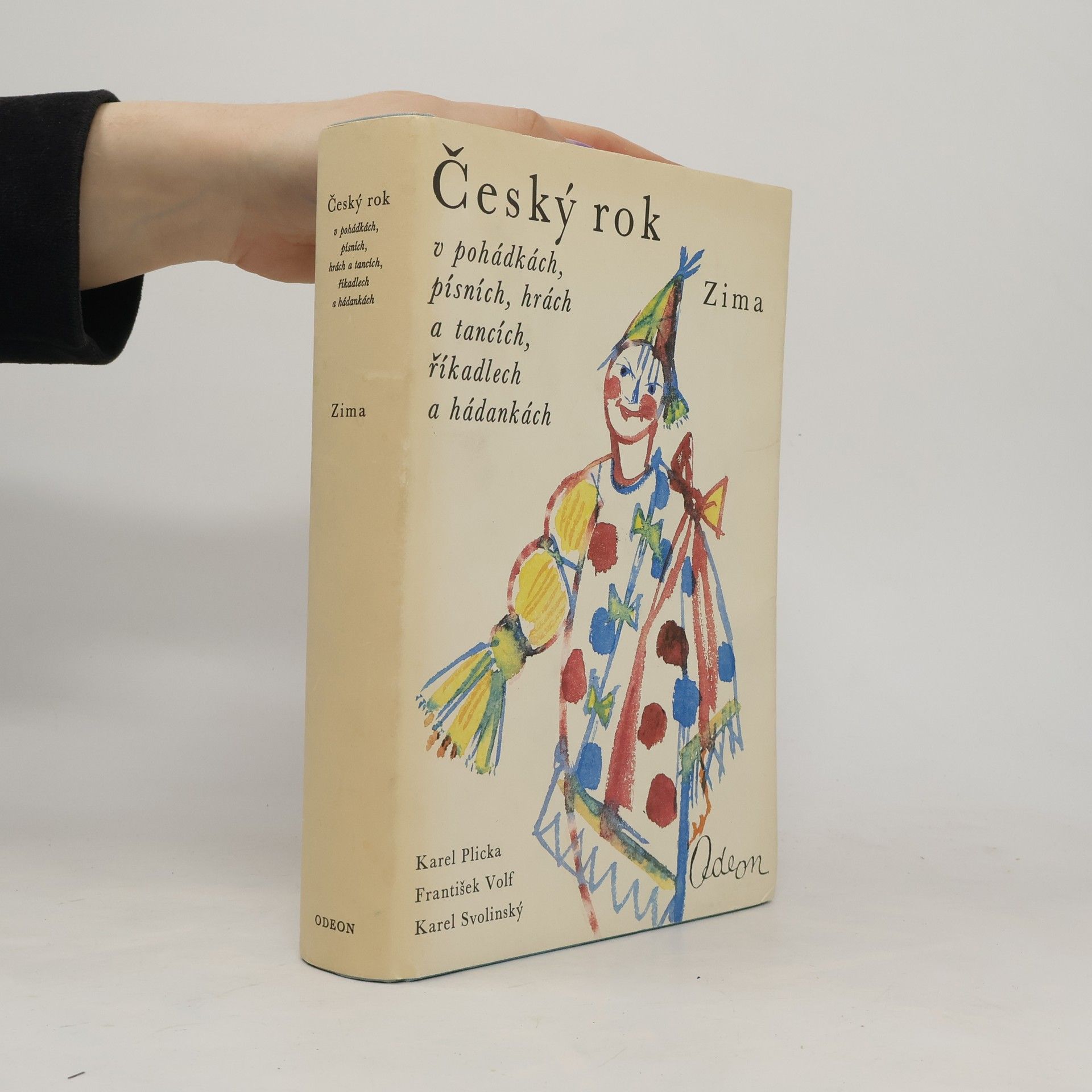 Český rok v pohádkách, písních, hrách a tancích, říkadlech a hádankách. Čtvrtý díl. Zima