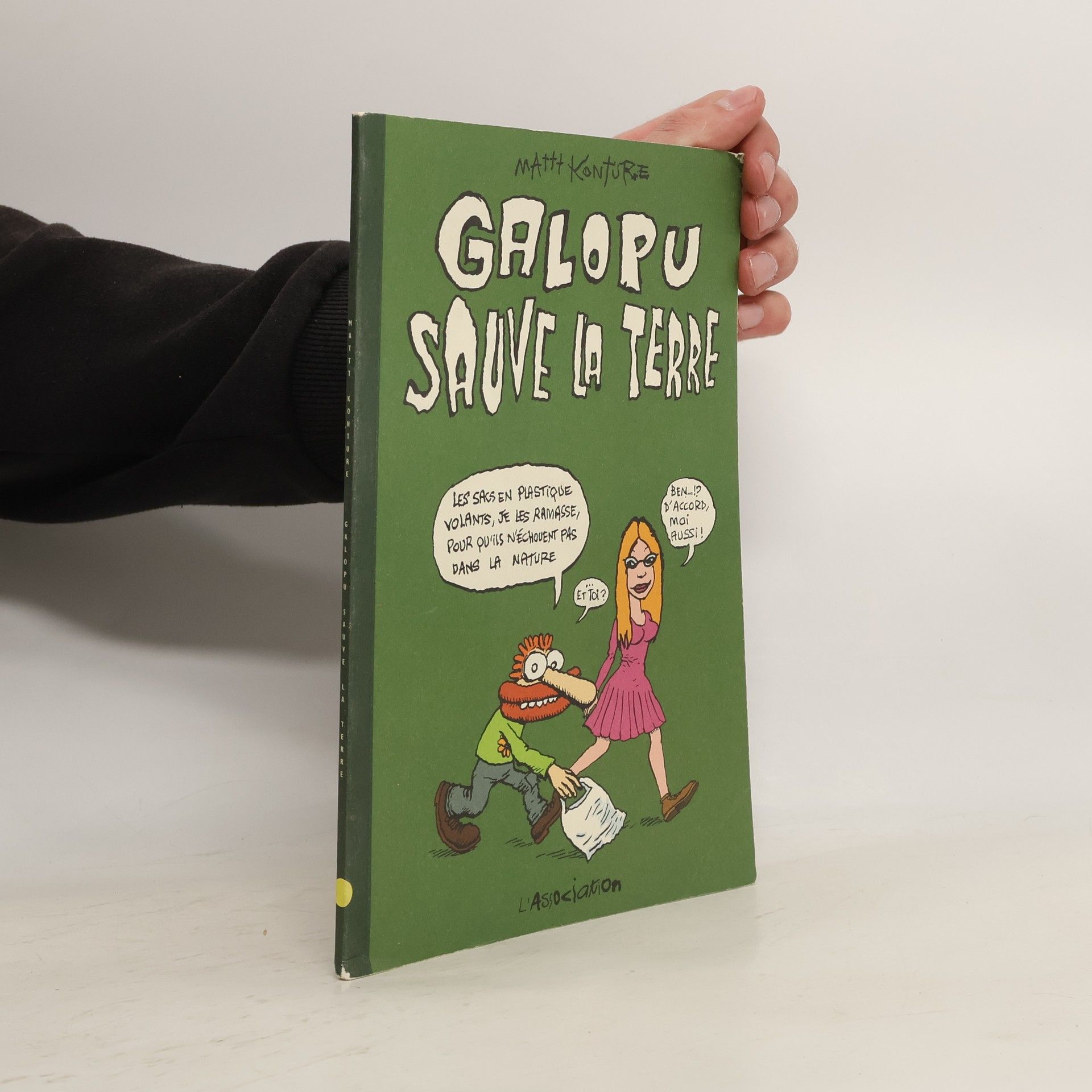 Mattt Konture Galopu sauve la Terre