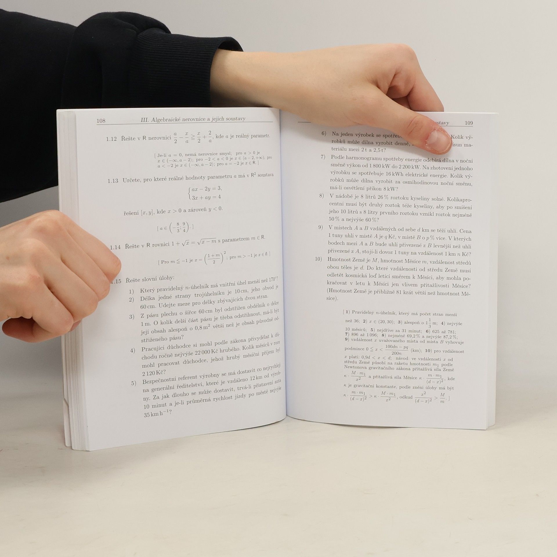 František Janeček Sbírka úloh z matematiky pro střední školy