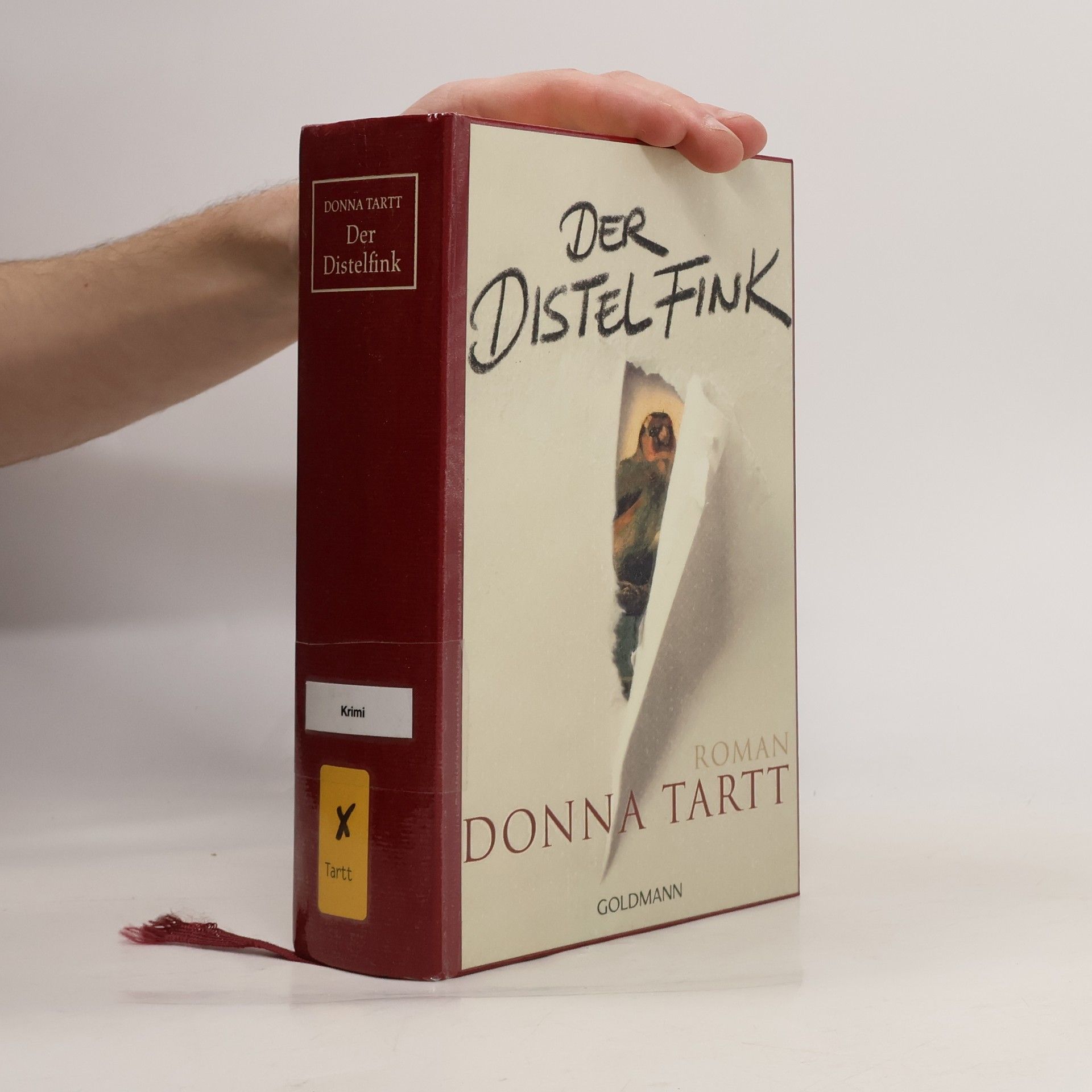 Donna Tartt Der Distelfink