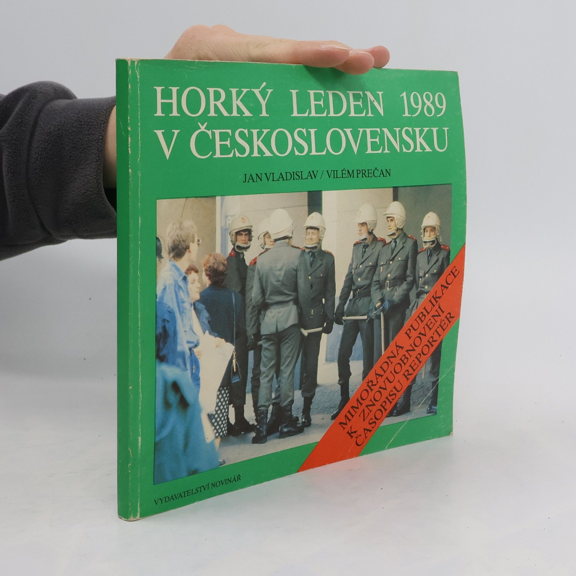Jan Vladislav Horký leden 1989 v Československu