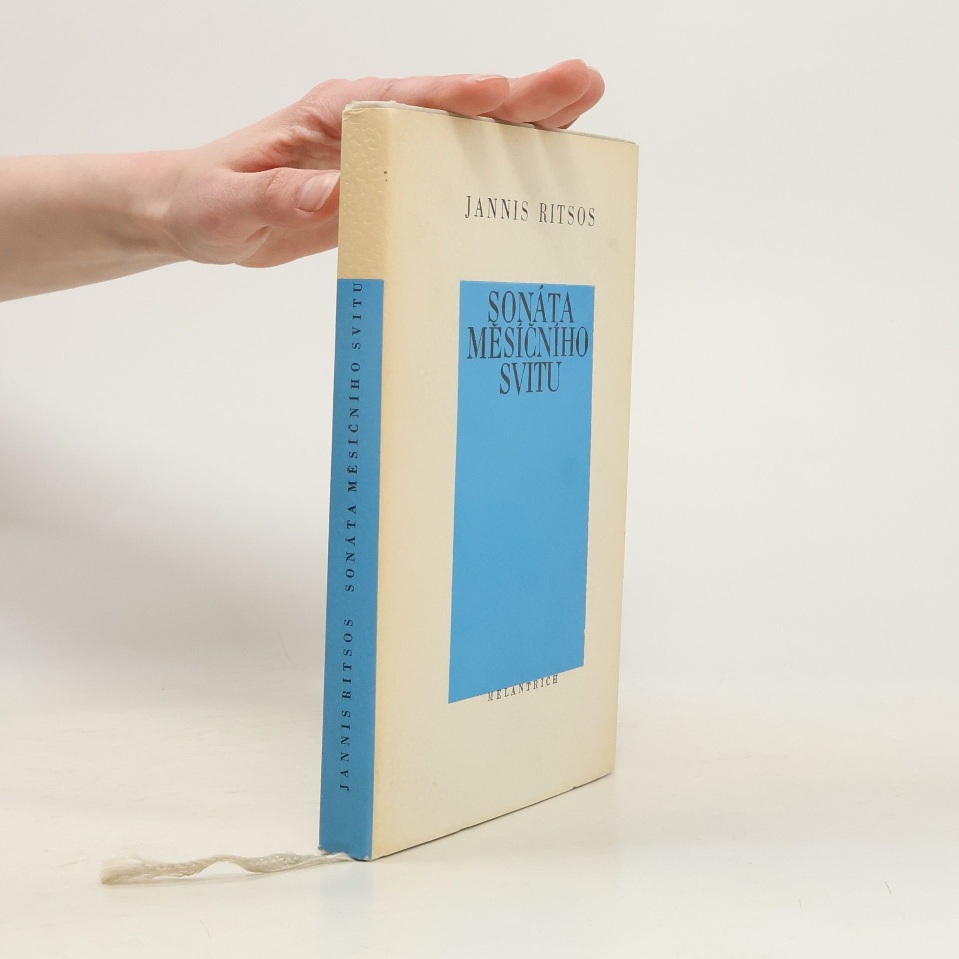 Yannis Ritsos Sonáta měsíčního svitu