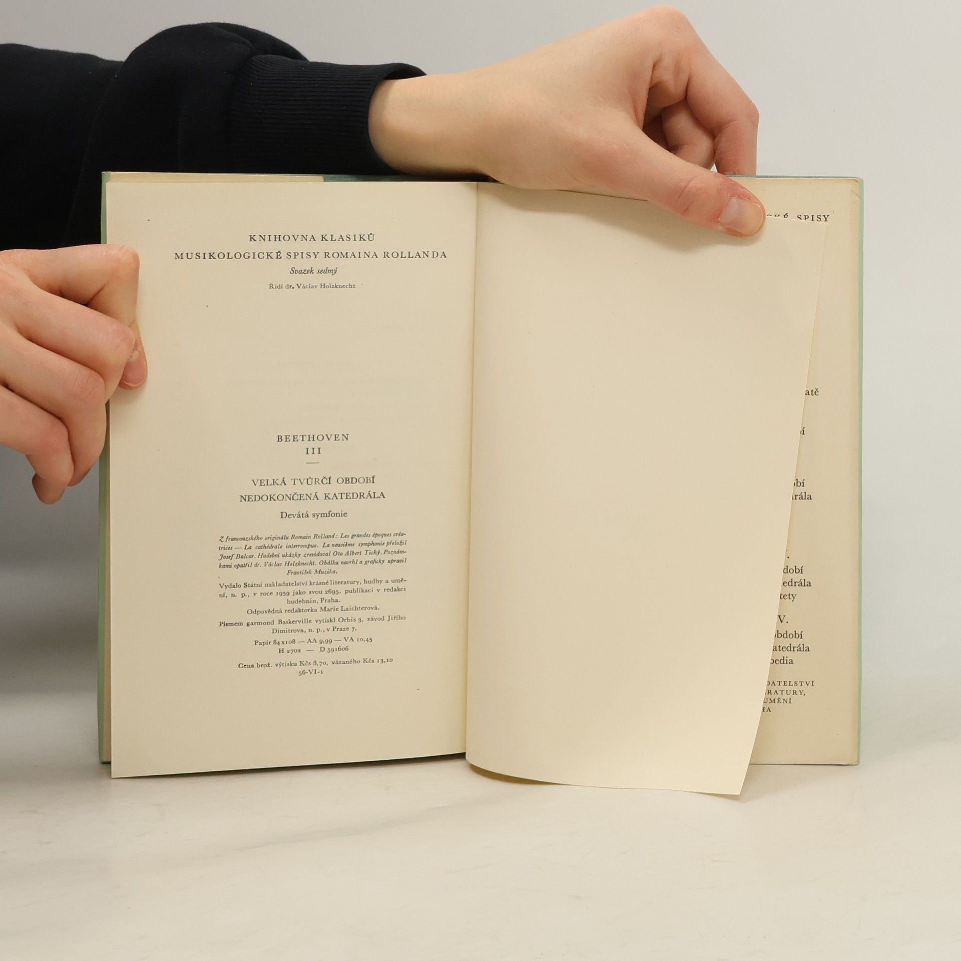Romain Rolland Beethoven III. Velká tvůrčí období. Nedokončená katedrála