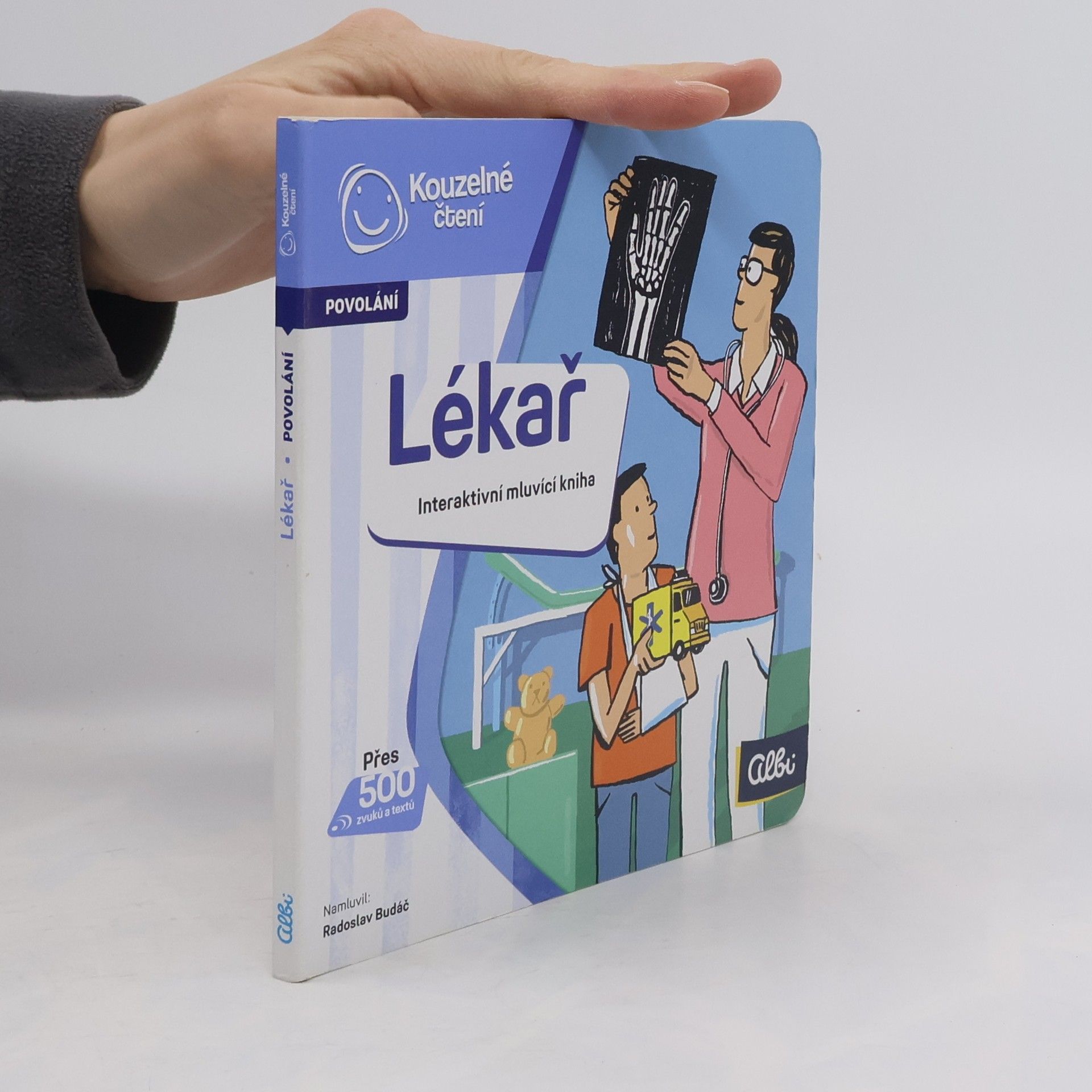 Jan Laštovička Lékař. Povolání. Interaktivní mluvící kniha