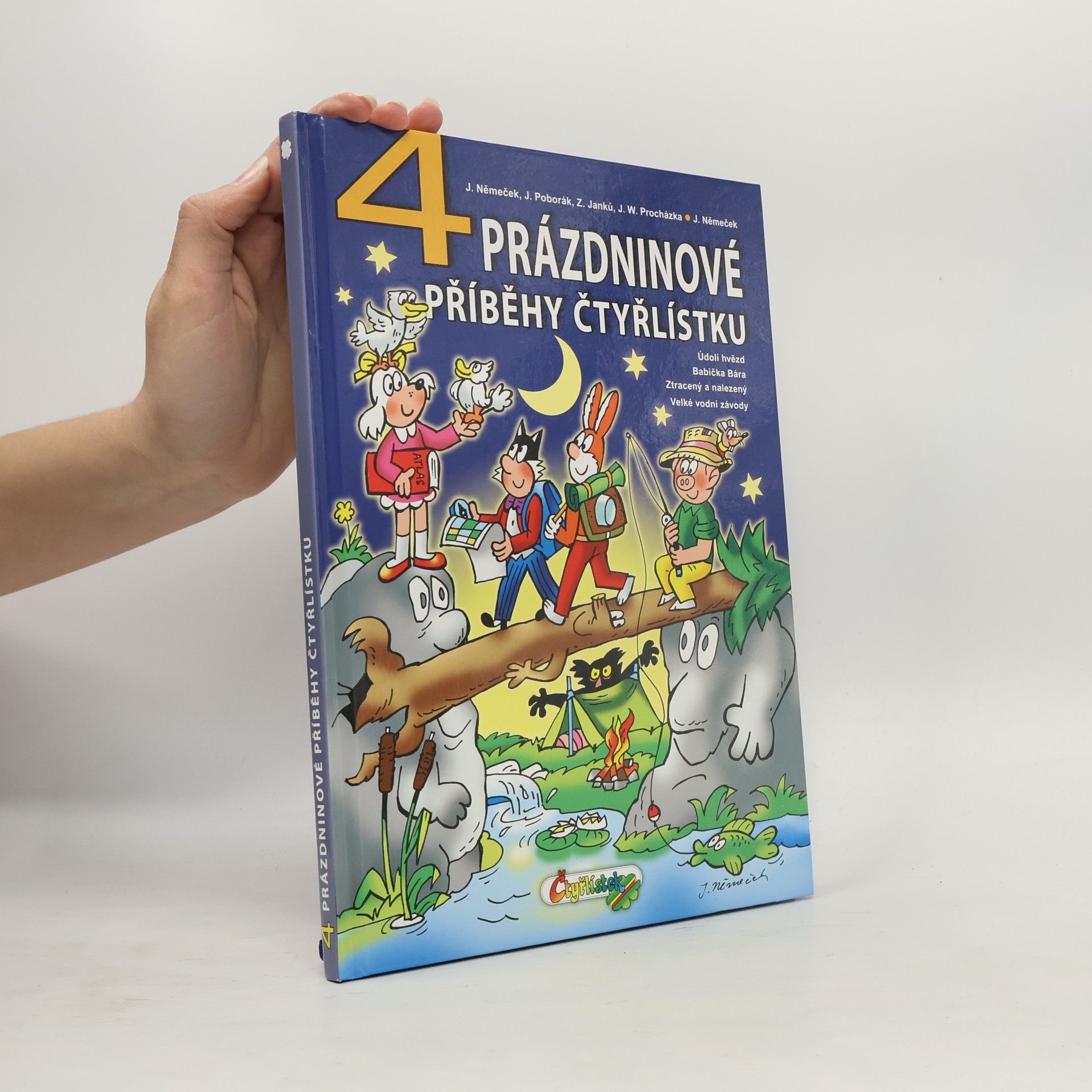 4 prázdninové příběhy Čtyřlístku