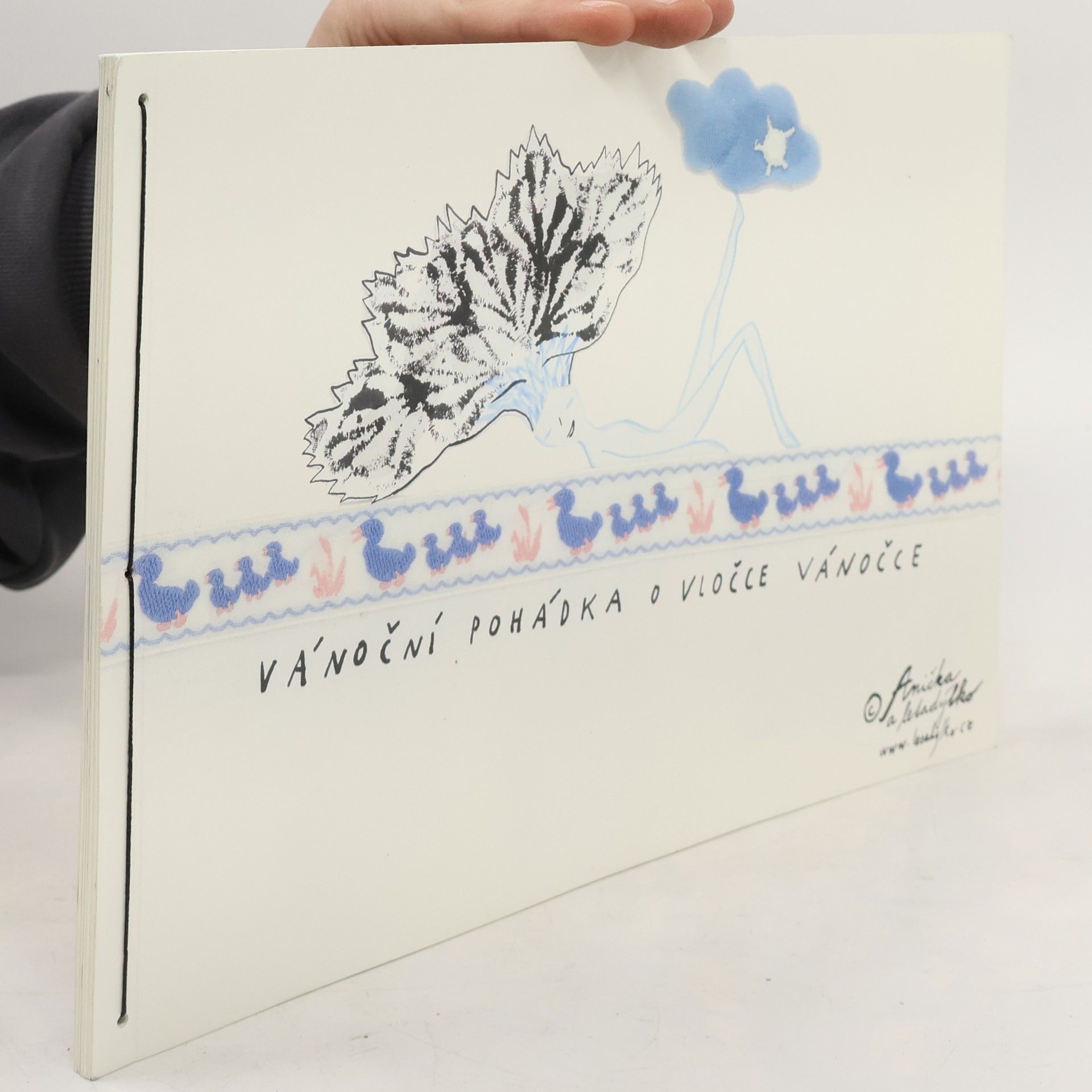 Anička Duchaňová Vánoční pohádka o vločce vánočce