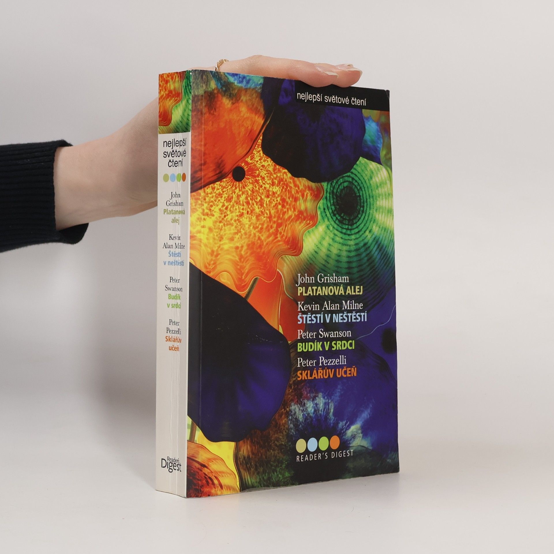 John Grisham Platanová alej, Štestí v neštěstí, Budík v srdci, Sklářův učeň