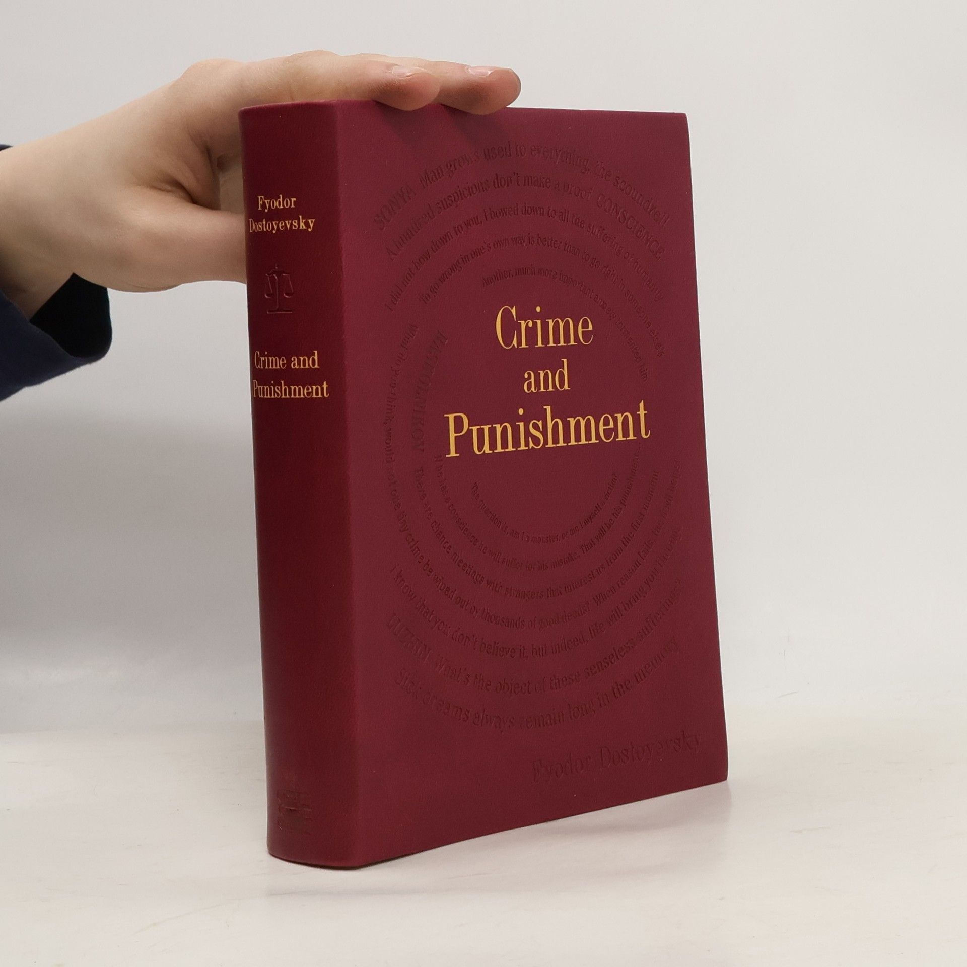 Fiodor Michajlovič Dostojevskij Word Cloud Classics: Crime and Punishment