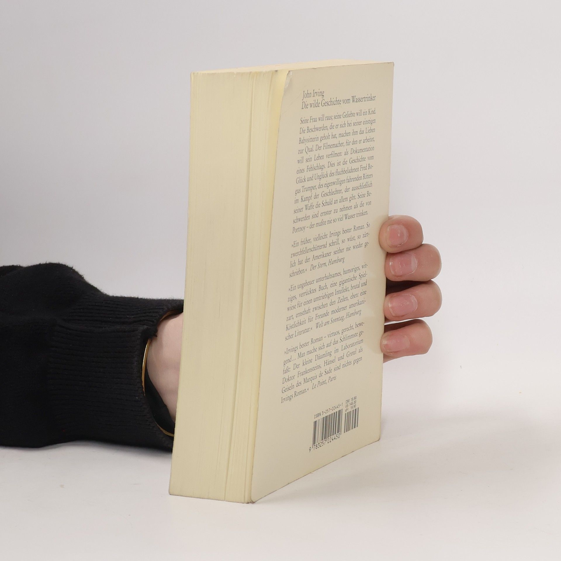 John Irving Die wilde Geschichte vom Wassertrinker