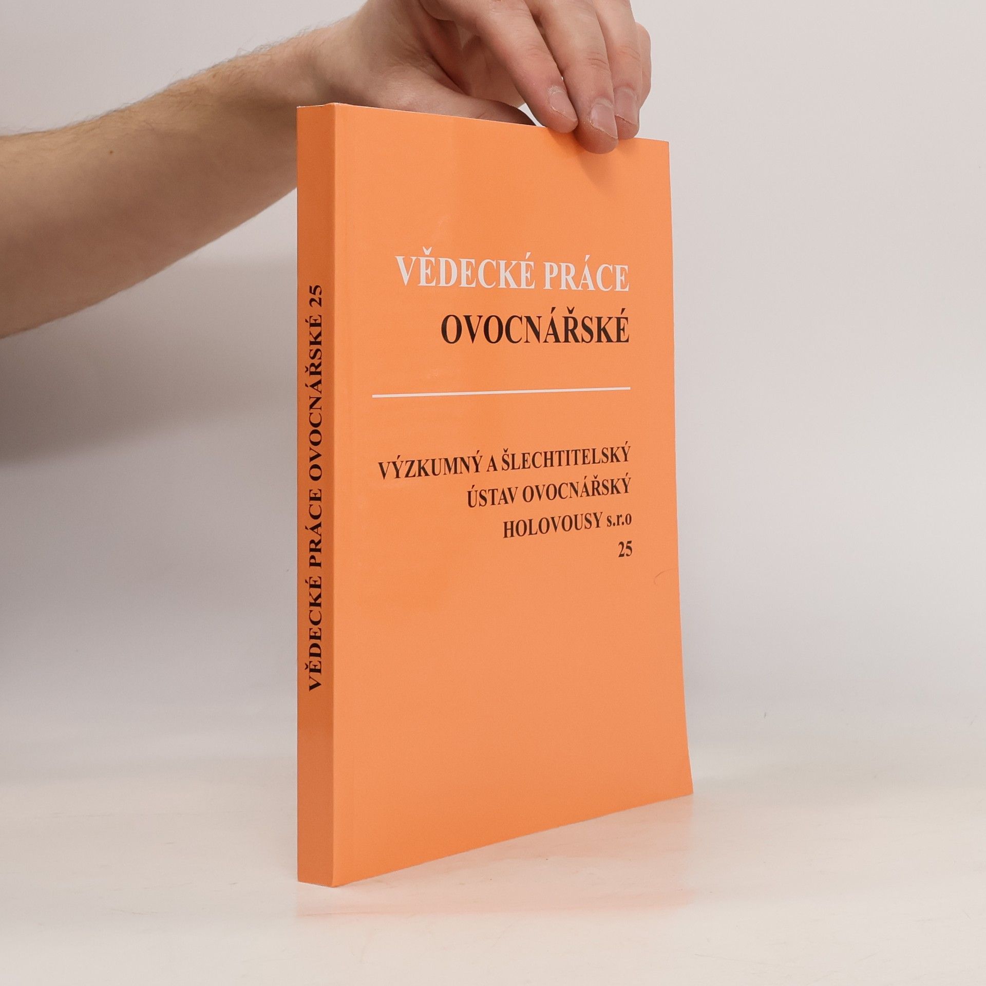 Auteurscollectief Vědecké práce ovocnářské 25