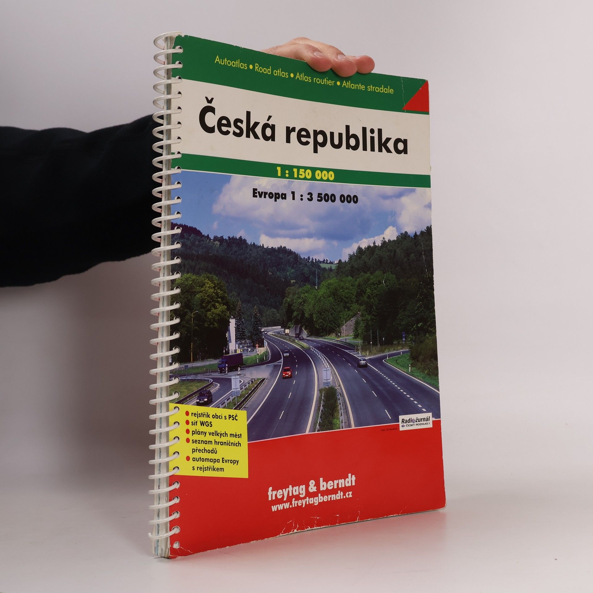 Kolektiv autorů Česká republika 1 : 150 000 autoatlas