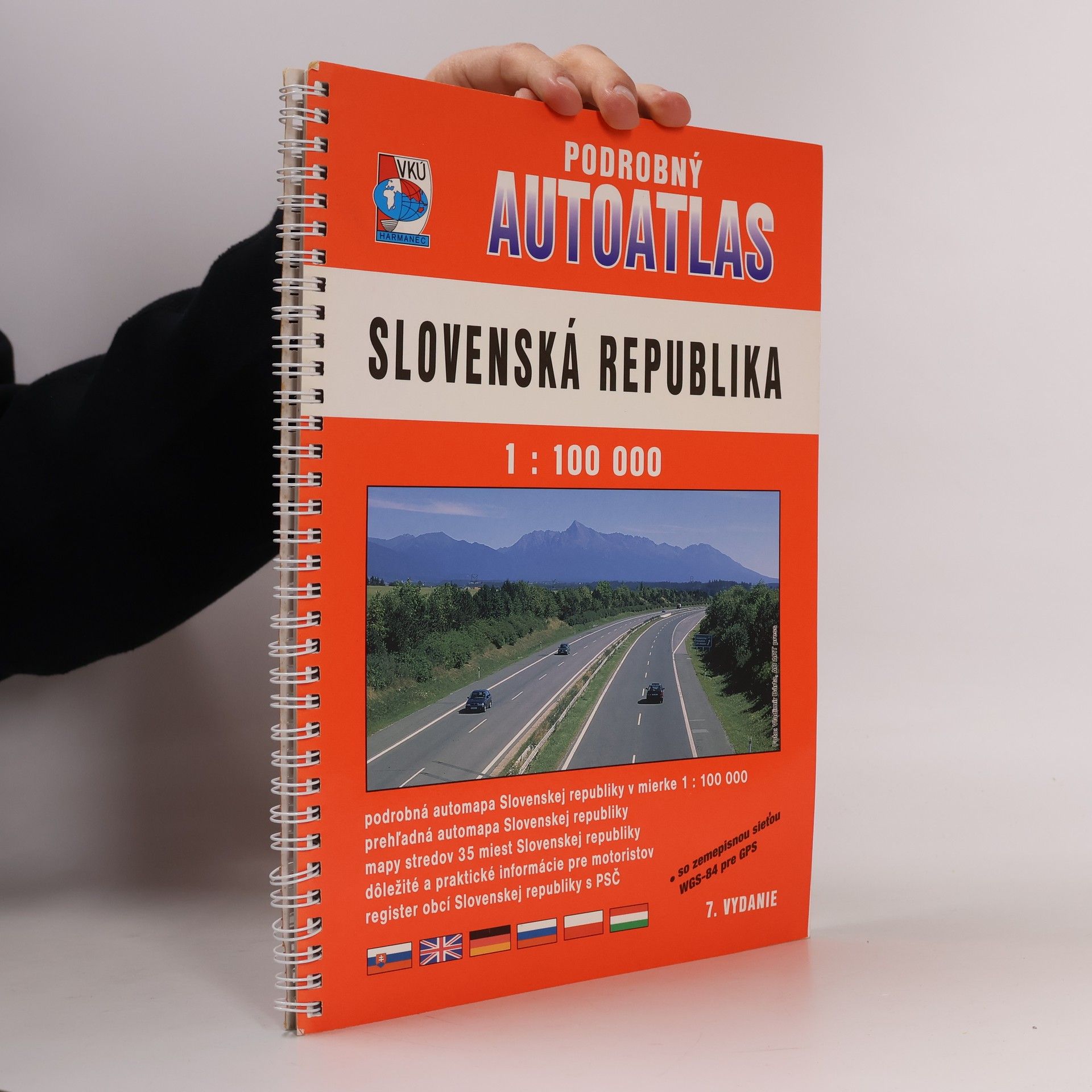 AA.VV. Podrobný autoatlas Slovenská republika 1:100 000 Podrobný autoatlas Slovenská republika