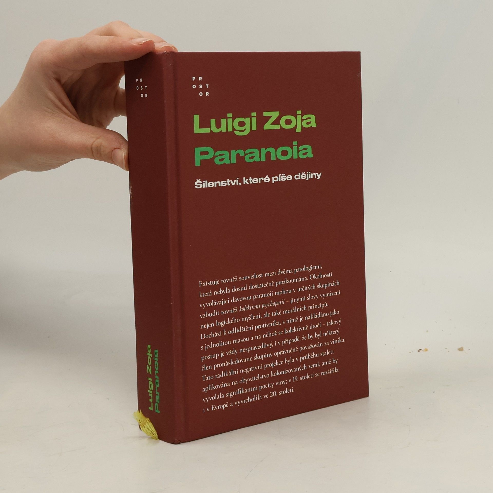 Luigi Zoja Paranoia. Šílenství, které píše dějiny