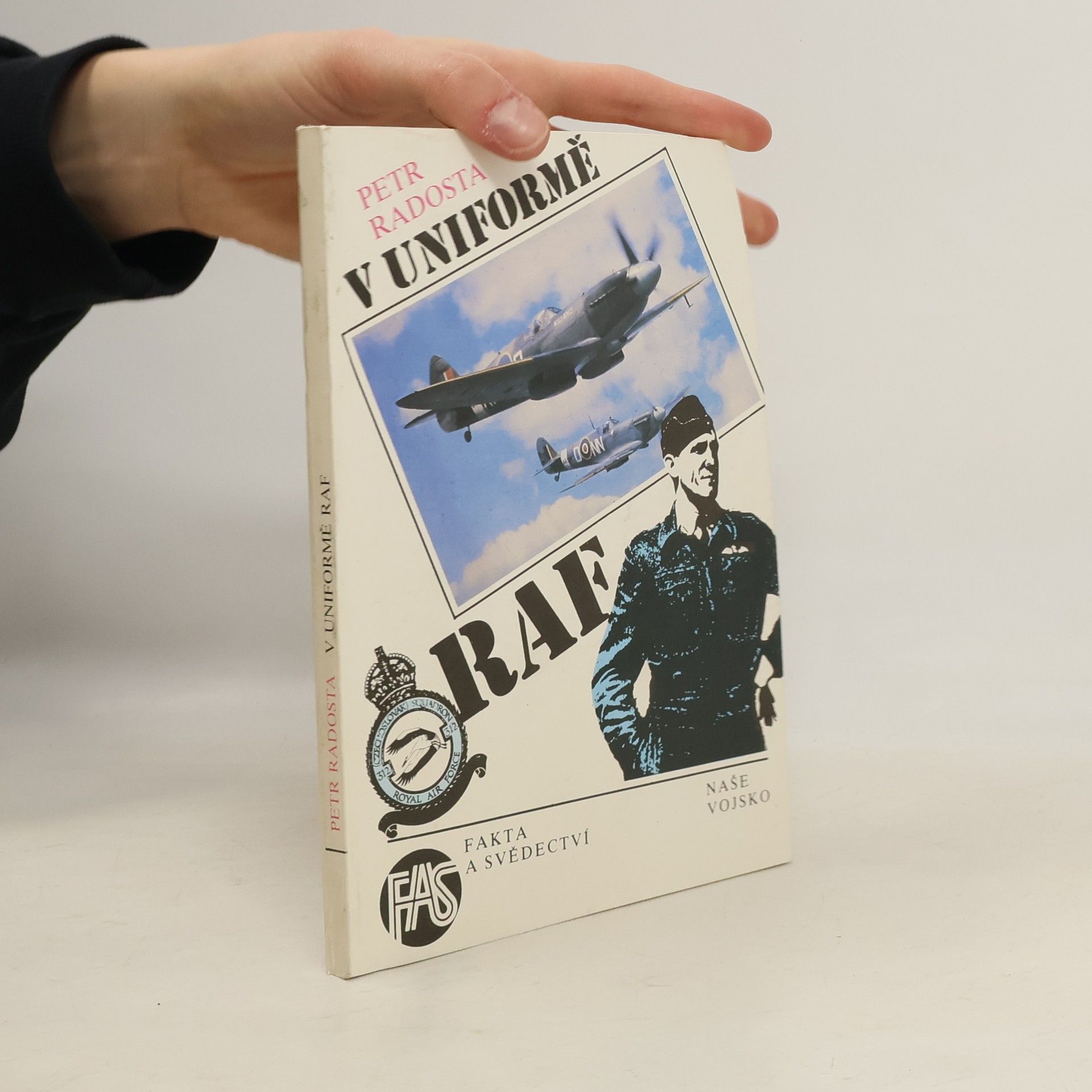 Petr Radosta V uniformě RAF