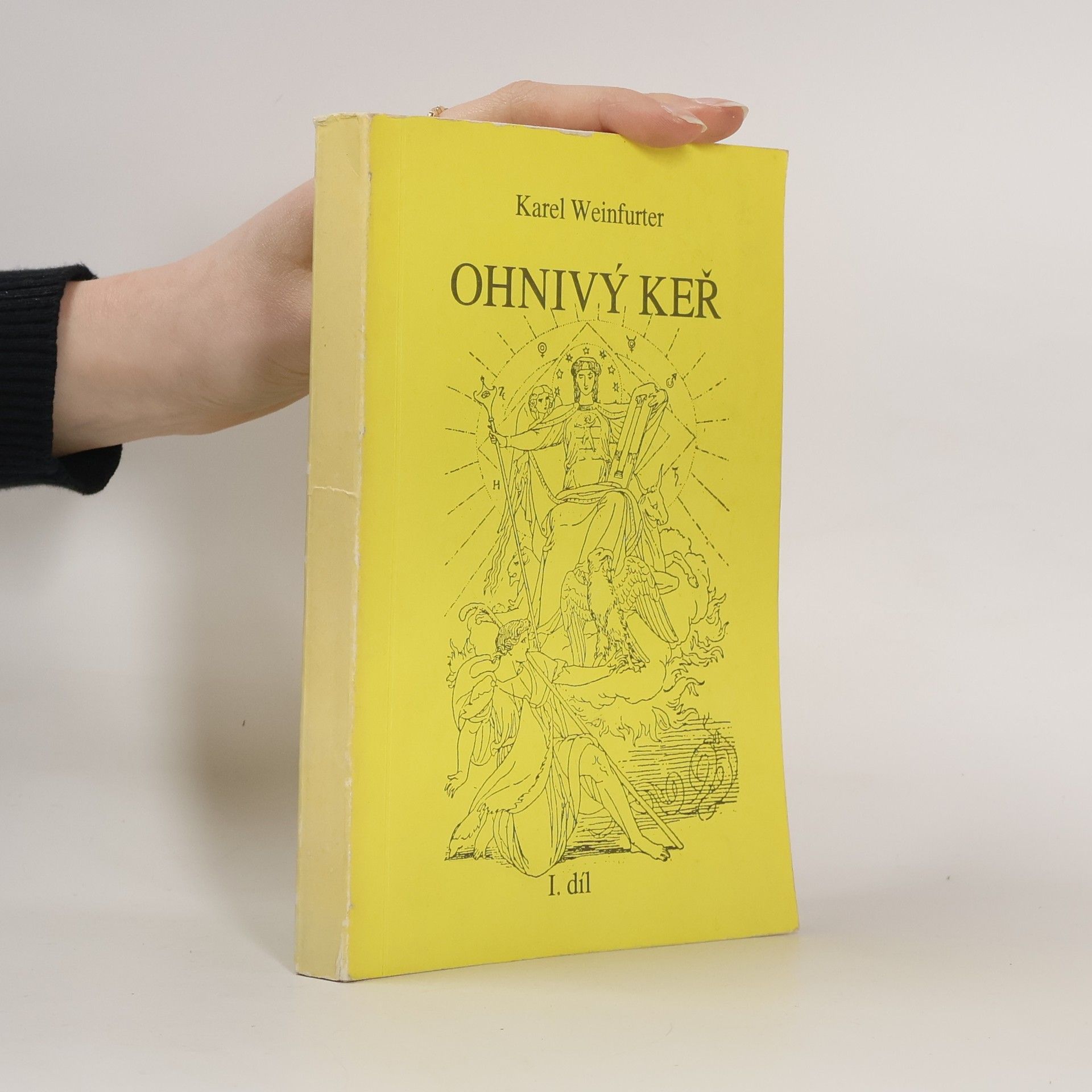 Karel Weinfurter Ohnivý keř. Odhalená cesta mystická. 1. díl