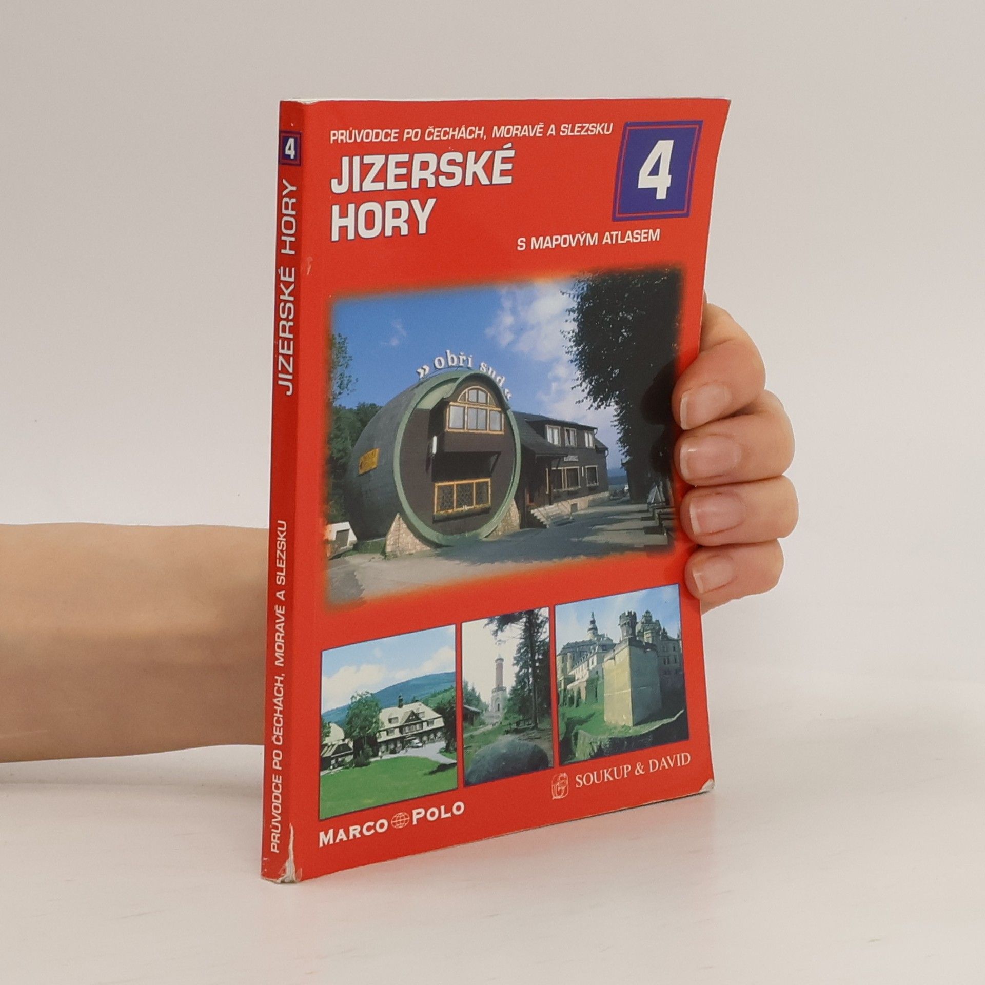 Petr David Jizerské hory s mapovým atlasem