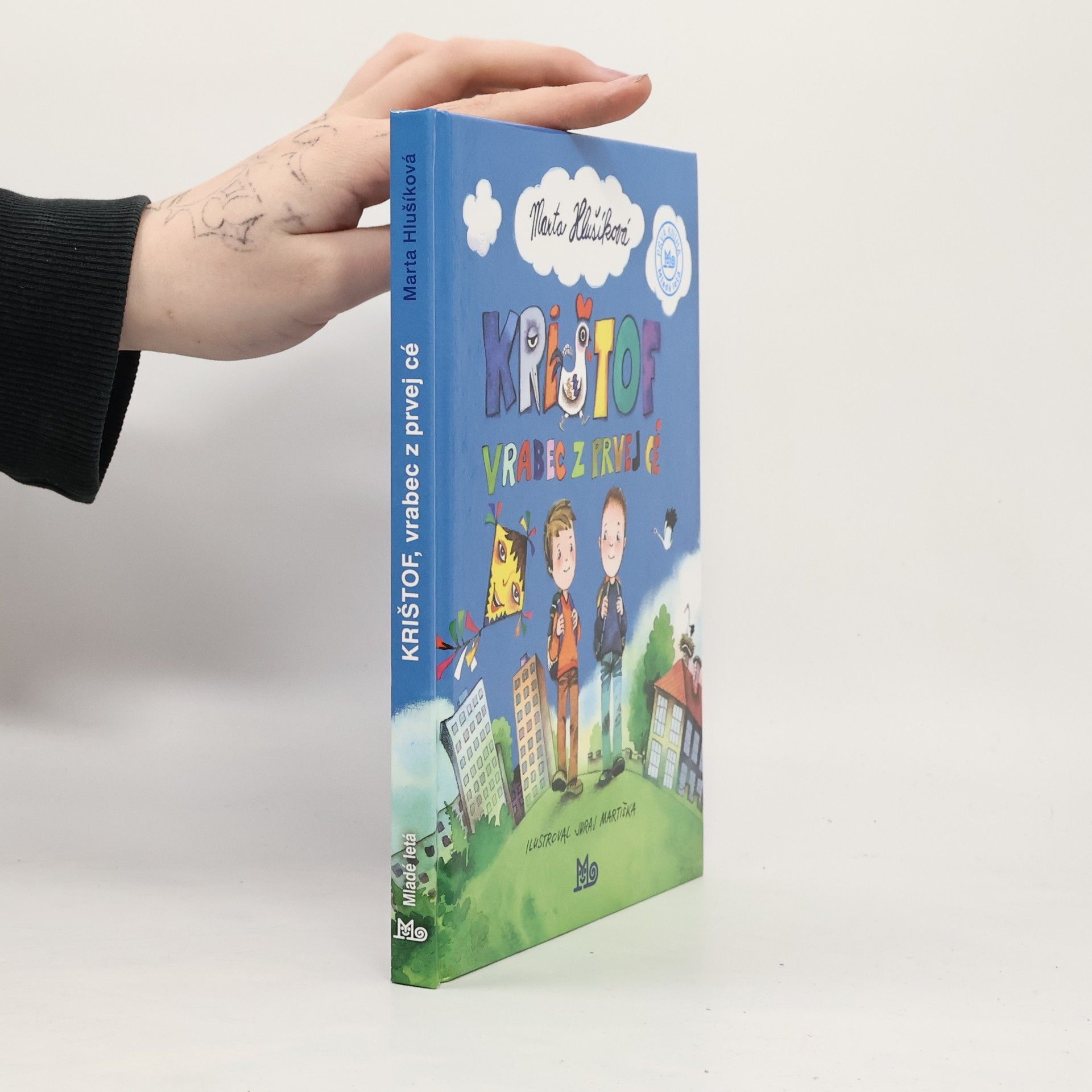 Marta Hlušíková Krištof vrabec z prvej cé