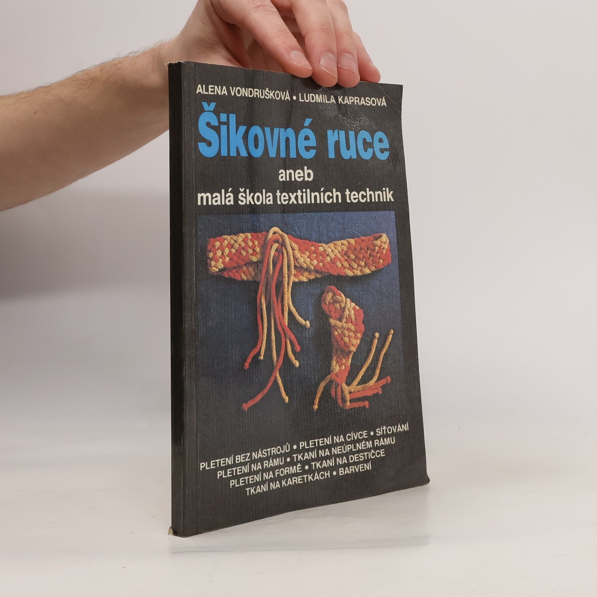 Alena Vondrušková Šikovné ruce aneb Malá škola textilních technik