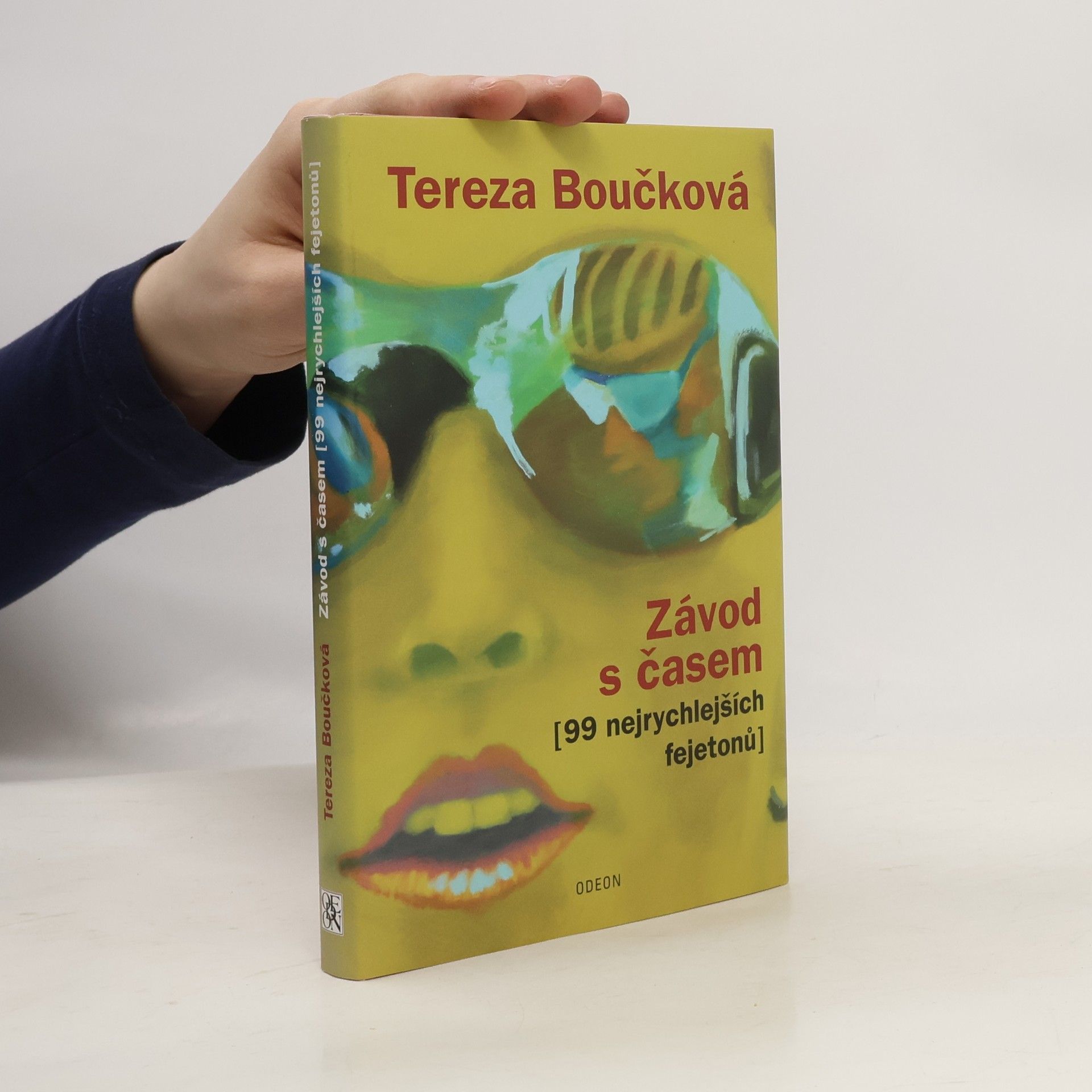 Tereza Boučková Závod s časem : (99 nejrychlejších fejetonů)