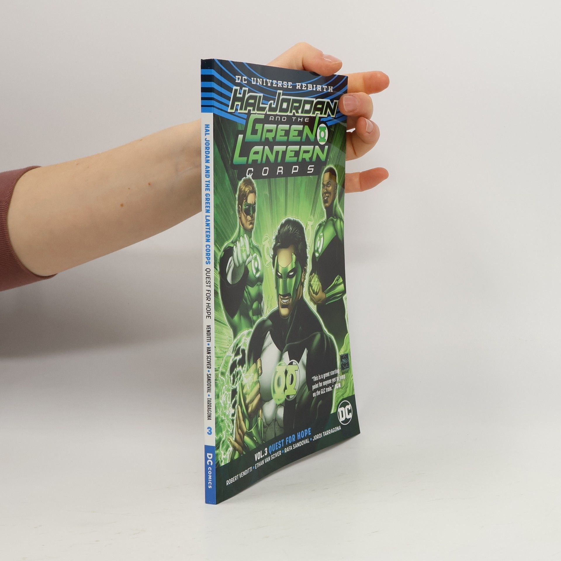 Robert Venditti Hal Jordan & The GLC TP Vol 3 Quest For Hope (Rebirth)