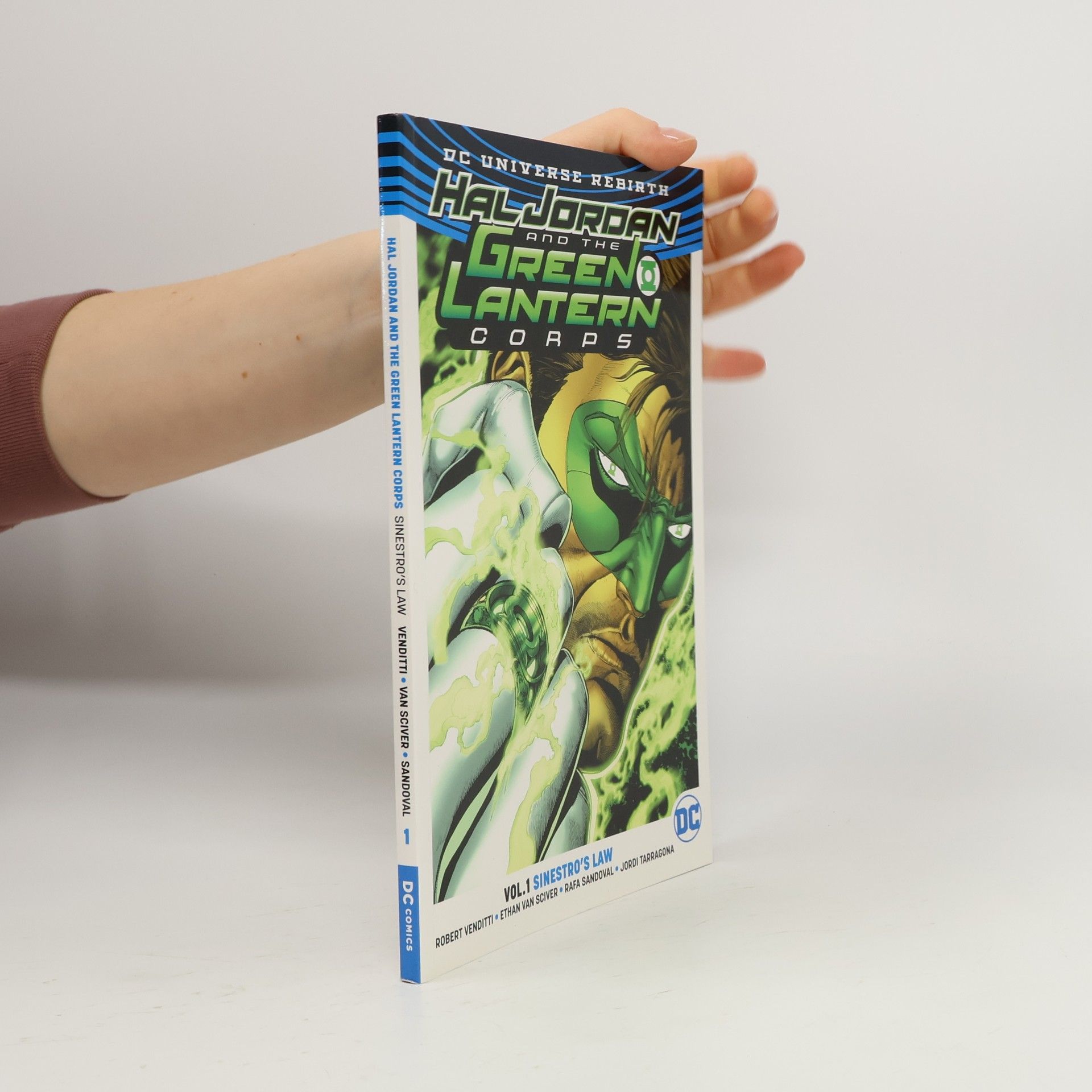 Jimmy Palmiotti Hal Jordan and the Green Lantern Corps Vol. 1 Sinestro's Law(Rebirth)