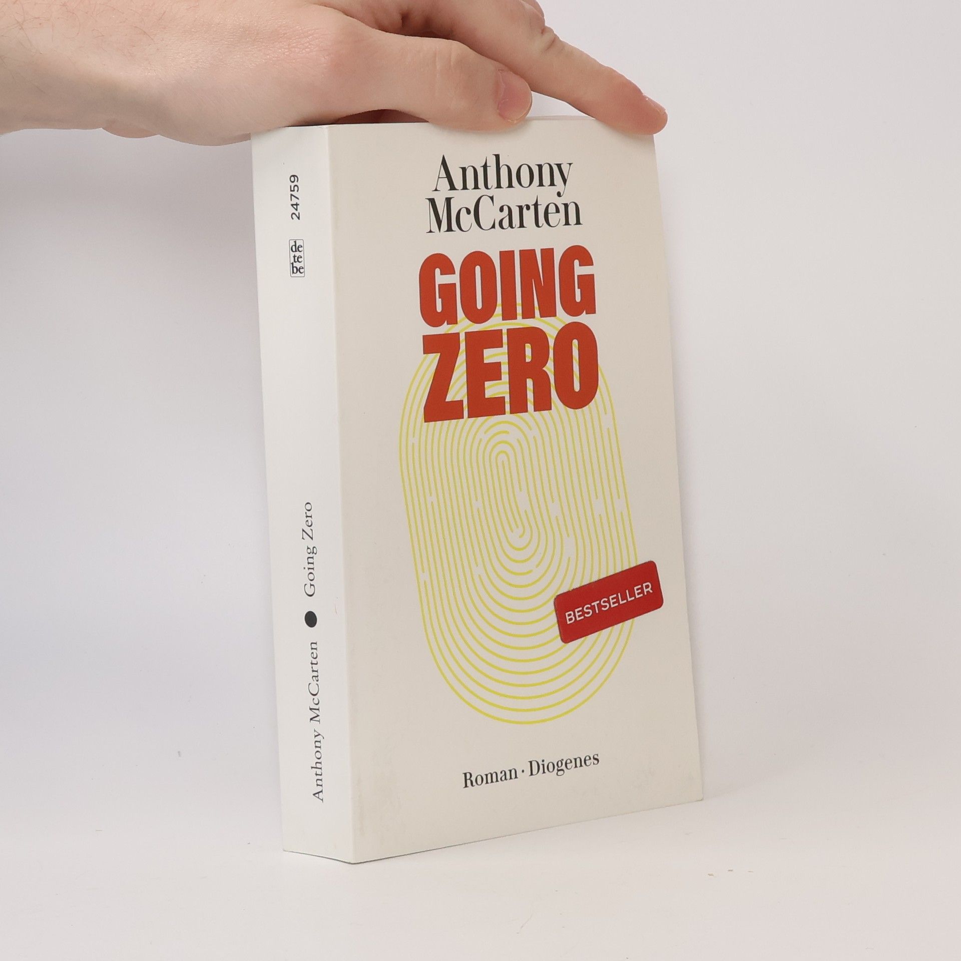 Anthony McCarten Going Zero