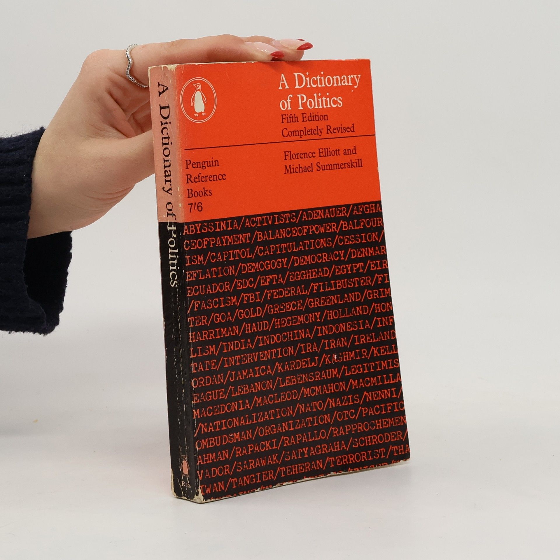 Florence Elliot A Dictionary of Politics