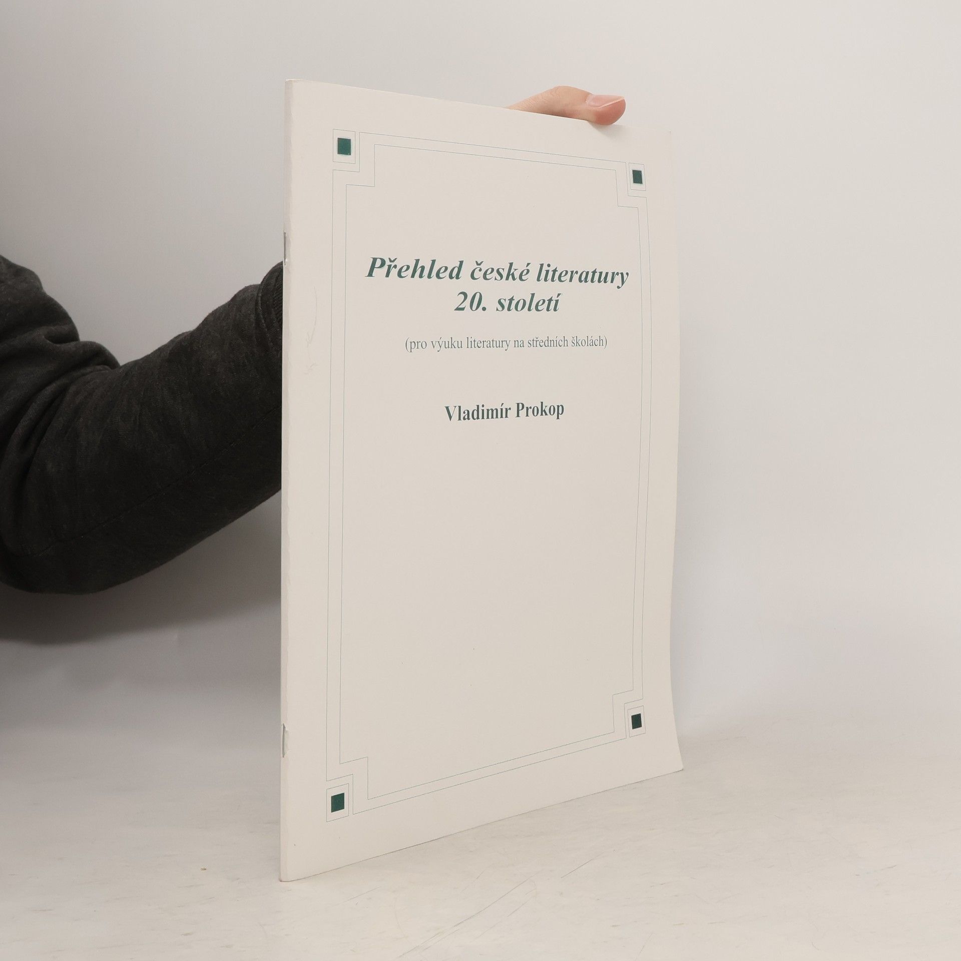 Vladimír Prokop Přehled české literatury 20. století