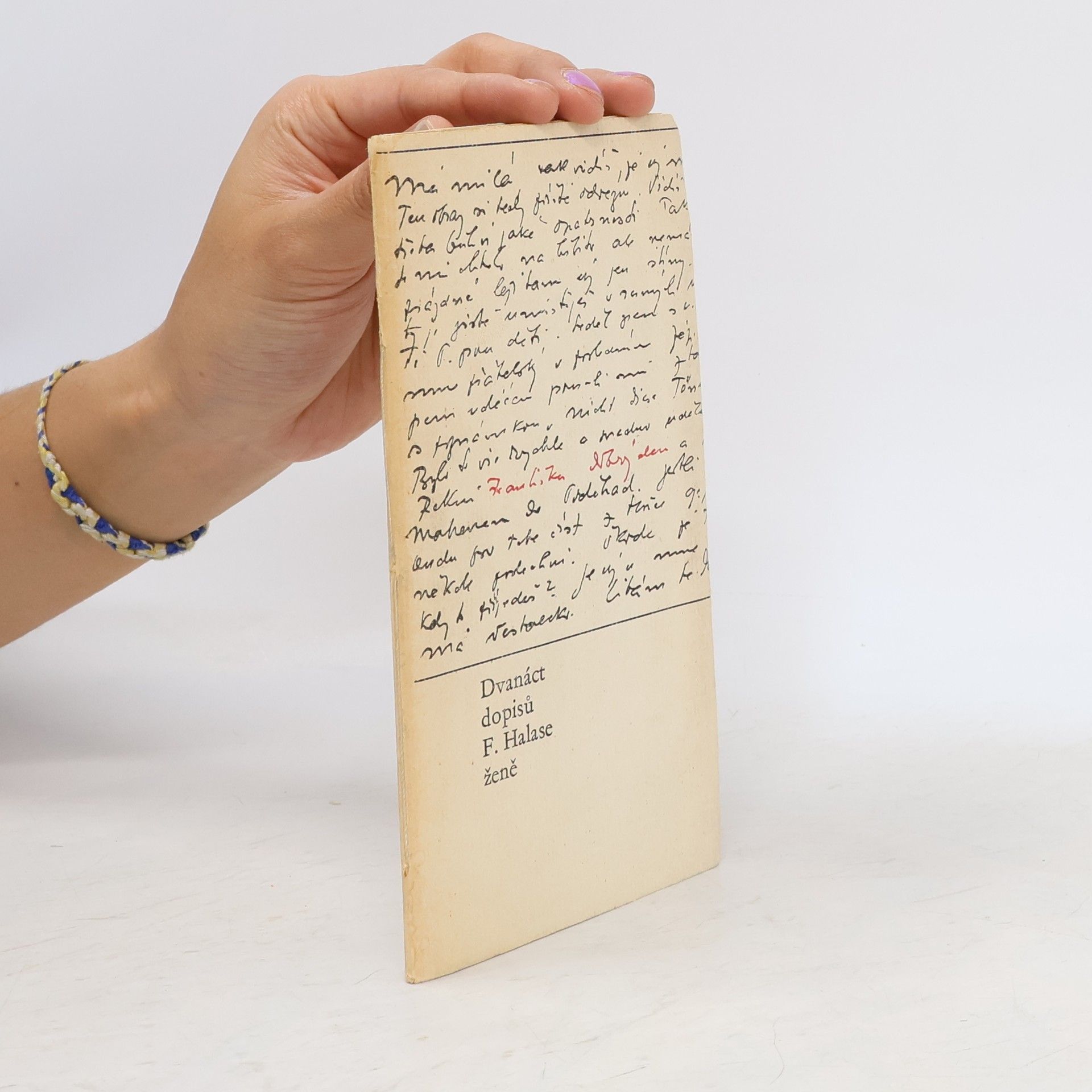 Various authors Dvanáct dopisů F. Halase ženě