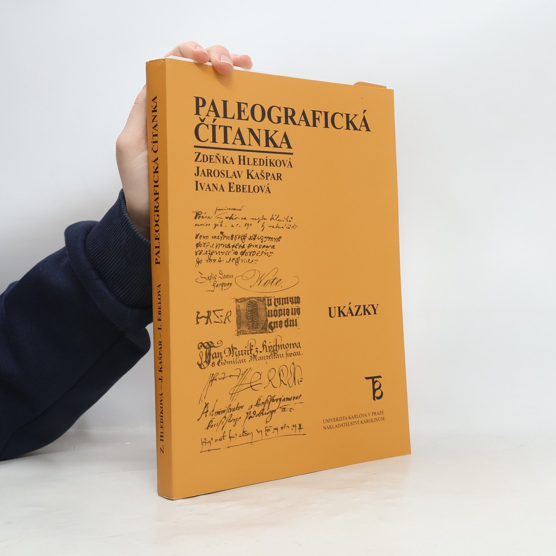 Jaroslav Kašpar Paleografická čítanka. Ukázky
